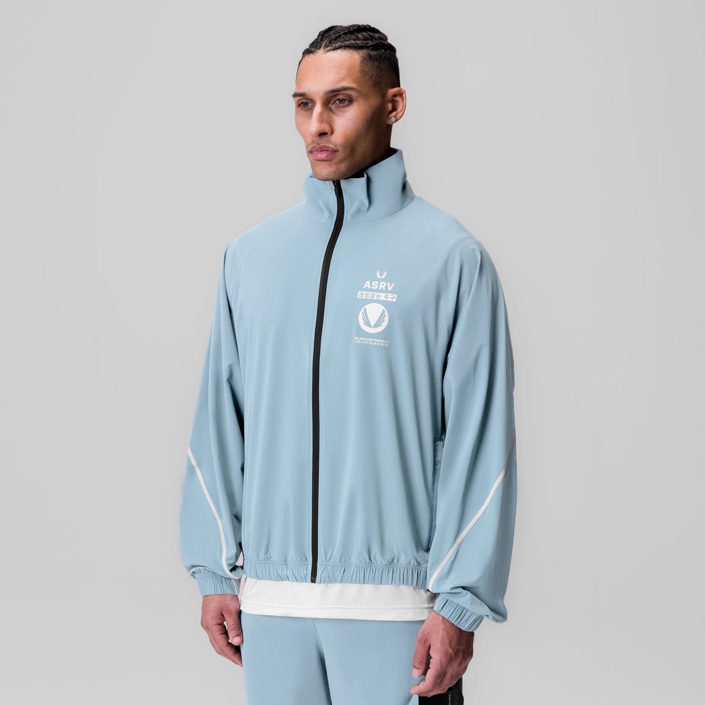 0950. Aerotex™ Track Jacket Light Sky | ASRV Discount