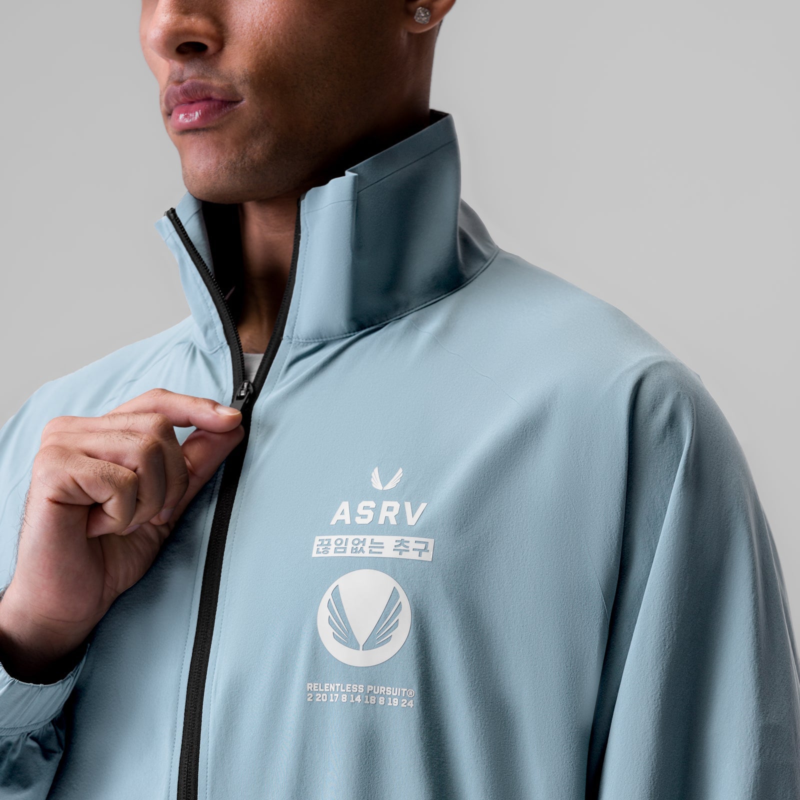0950. Aerotex™ Track Jacket Light Sky | ASRV Discount