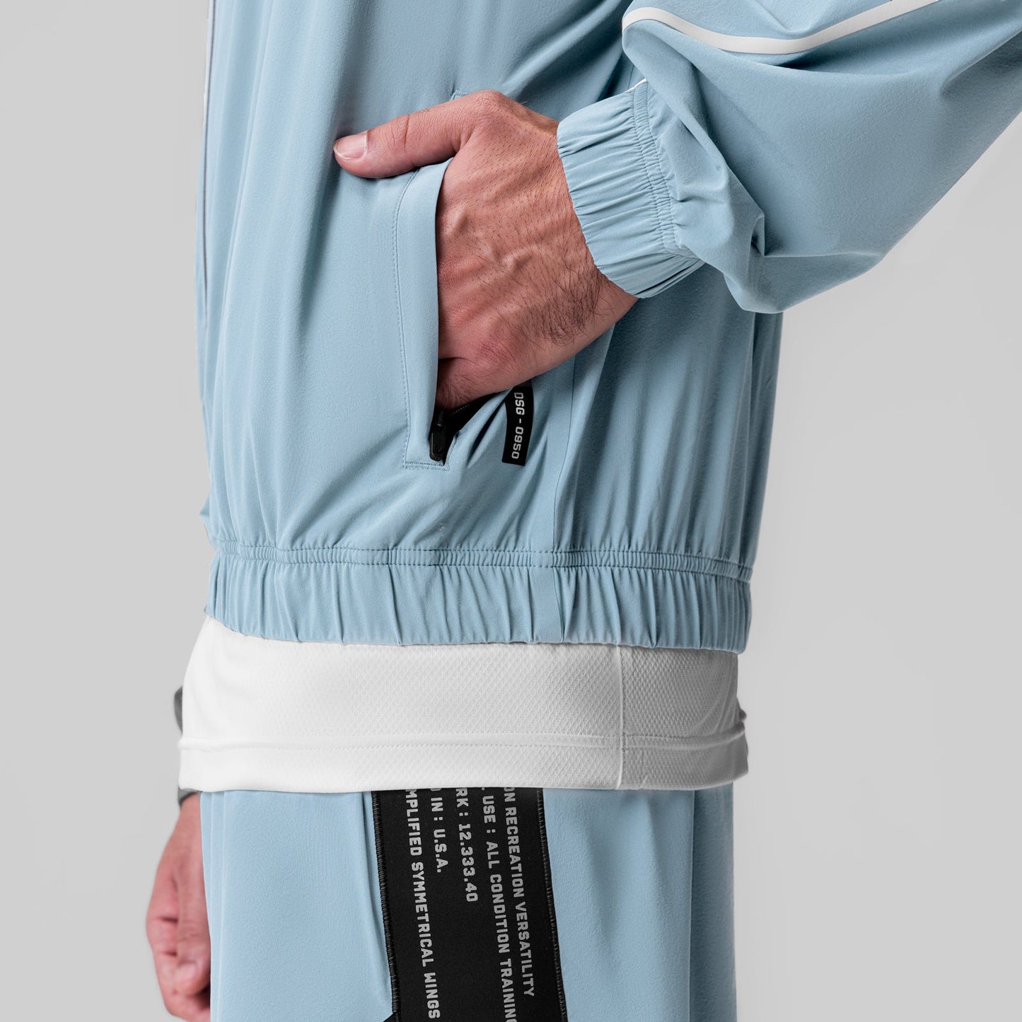 0950. Aerotex™ Track Jacket Light Sky | ASRV Discount