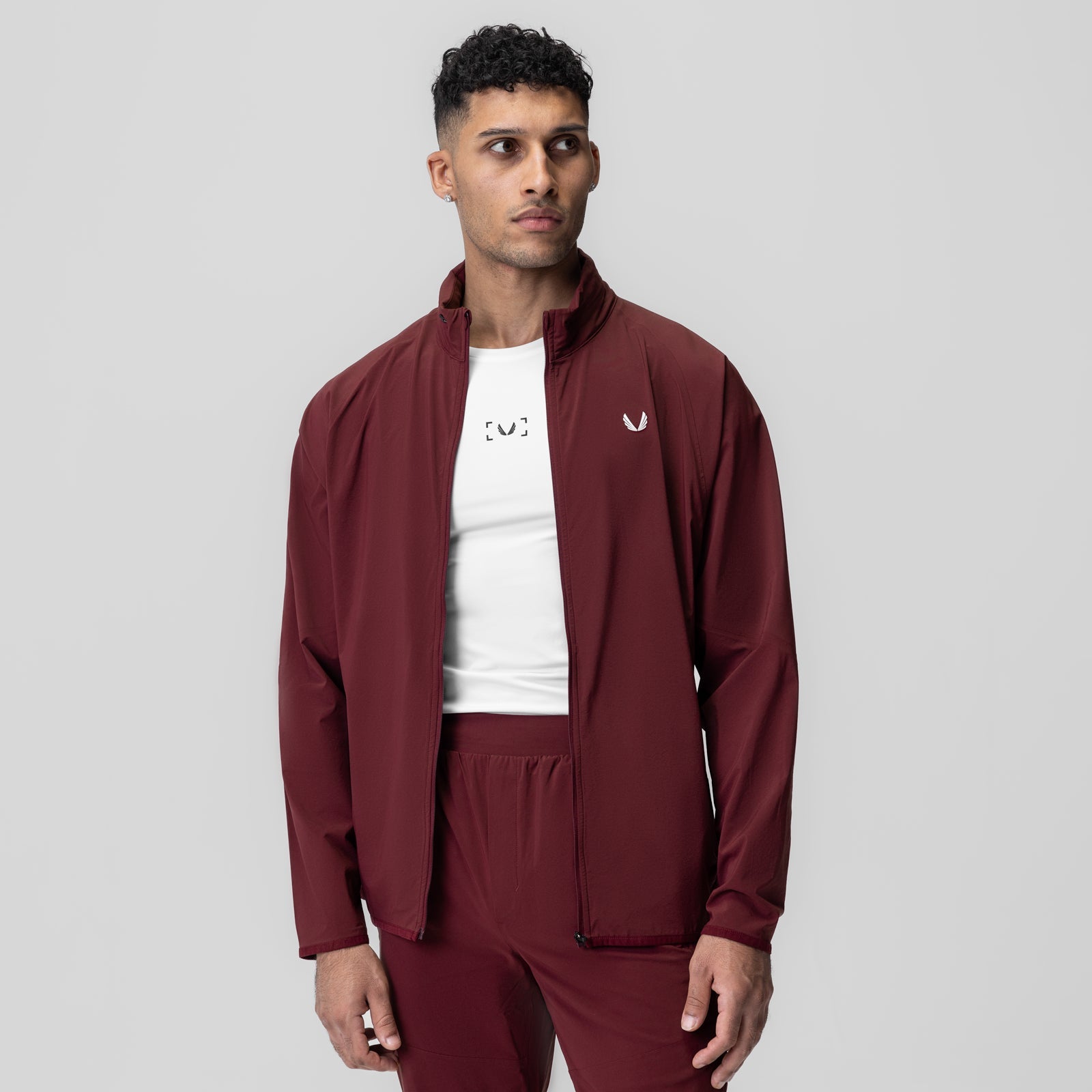 1018. Aerotex™ Weather-Ready Bonded Windbreaker Crimson | ASRV Online