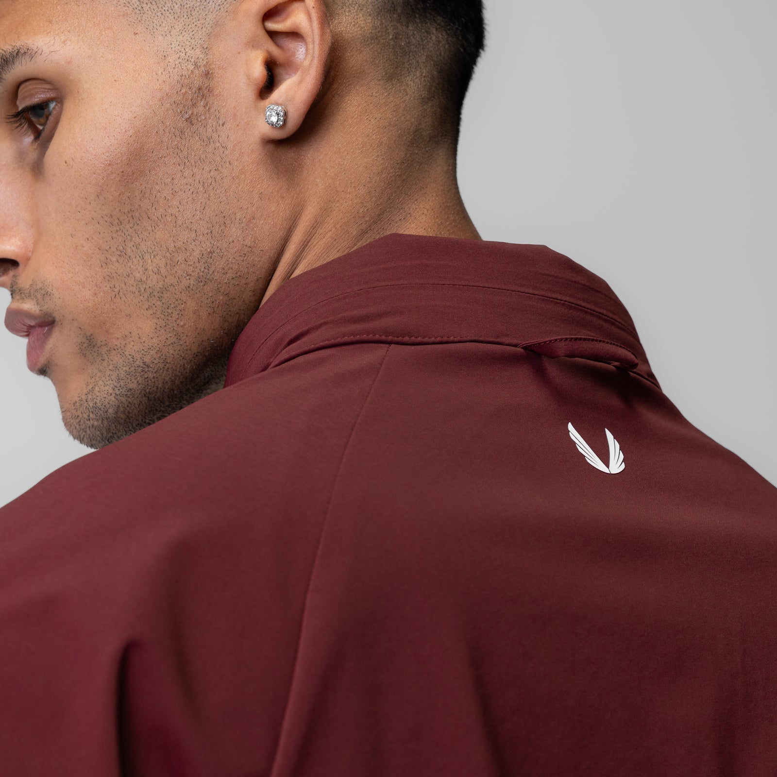 1018. Aerotex™ Weather-Ready Bonded Windbreaker Crimson | ASRV Online