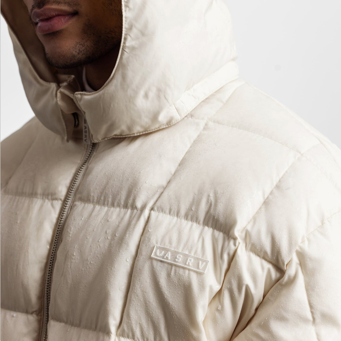 0551. Weather-Ready Down Puffer Jacket Ivory Cream | ASRV near me
