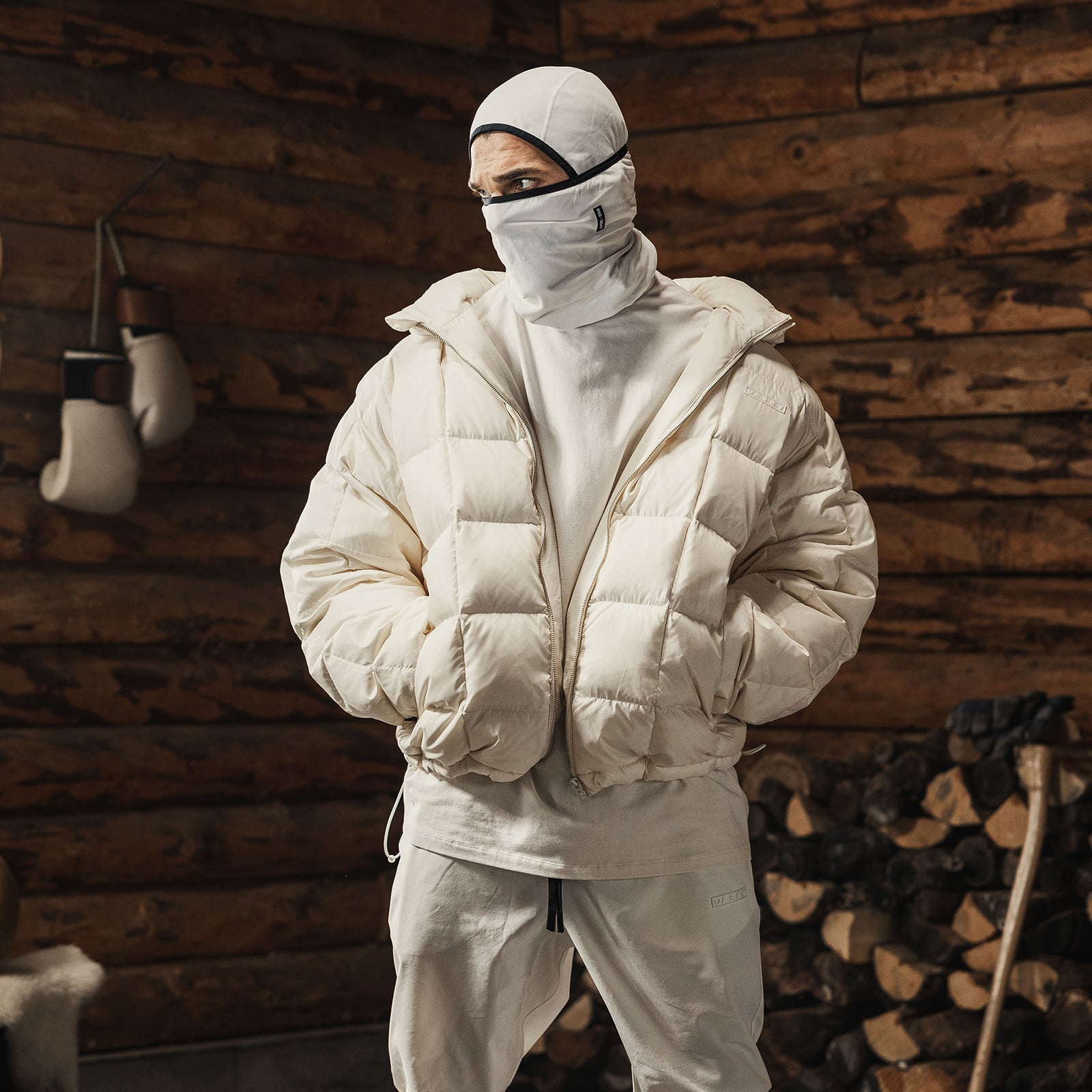0551. Weather-Ready Down Puffer Jacket Ivory Cream | ASRV near me