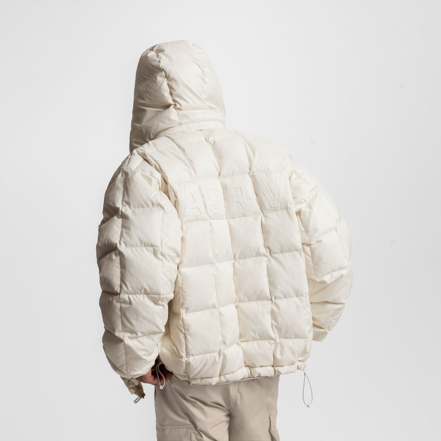 0551. Weather-Ready Down Puffer Jacket Ivory Cream | ASRV near me
