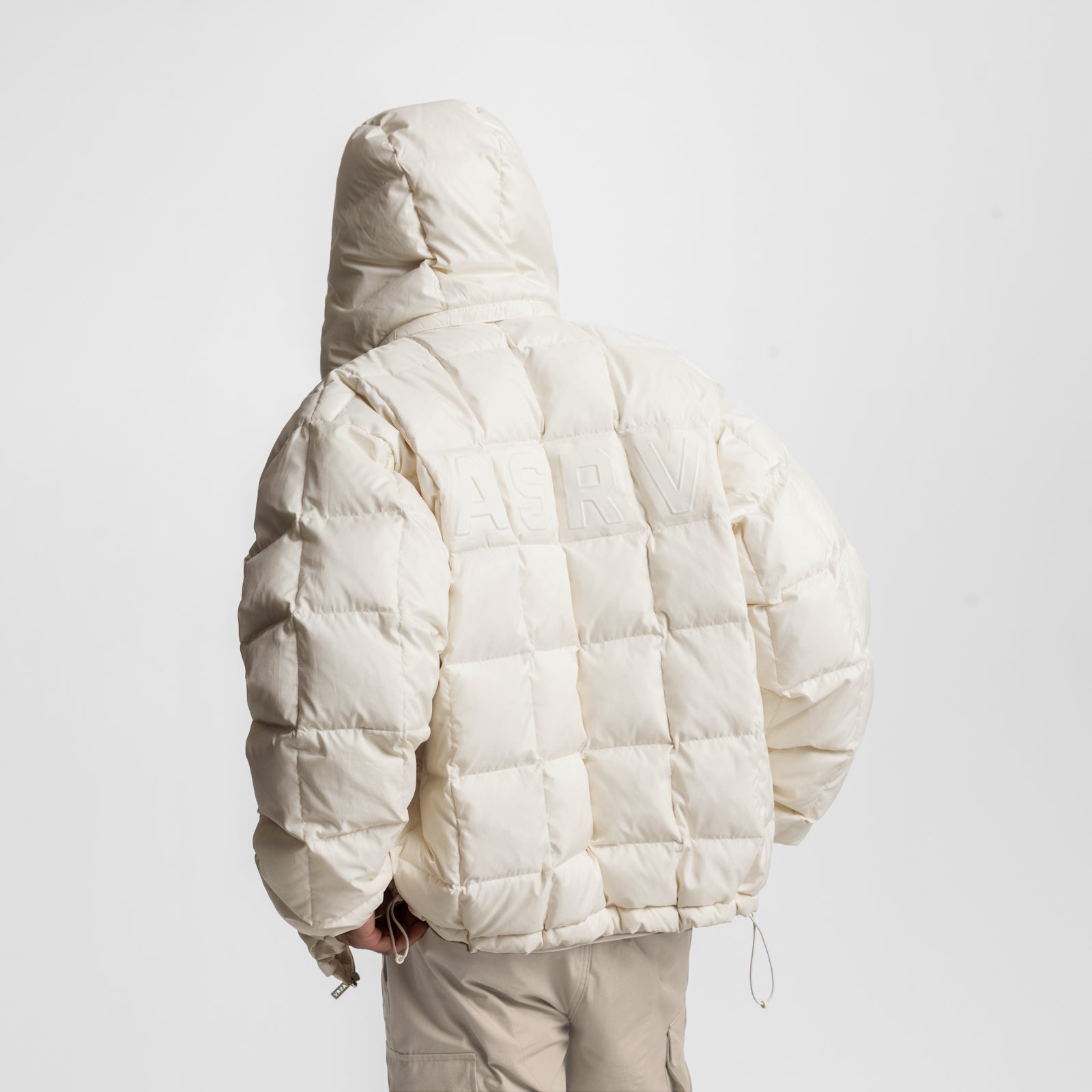 0551. Weather-Ready Down Puffer Jacket Ivory Cream | ASRV near me