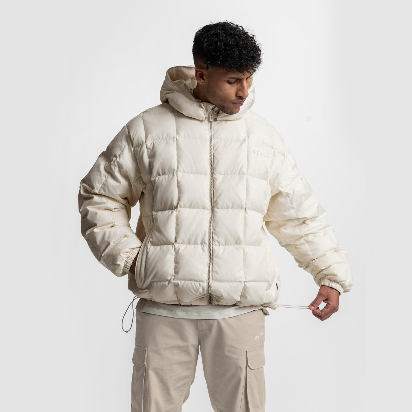 0551. Weather-Ready Down Puffer Jacket Ivory Cream | ASRV near me