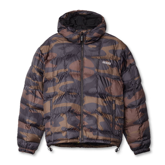 0551. Weather-Ready Down Puffer Jacket Rust Camo | ASRV sale