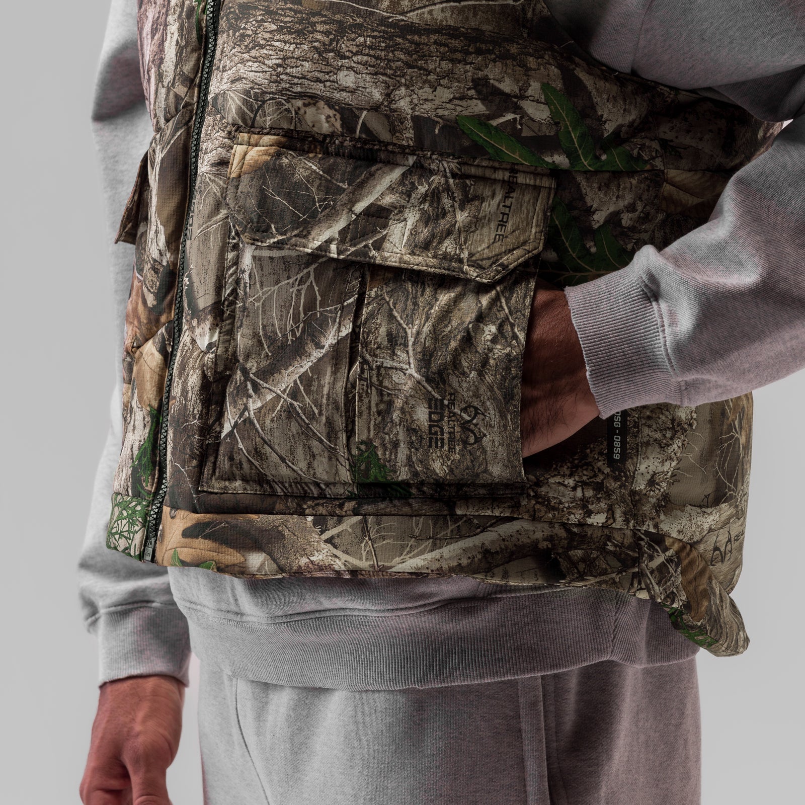 0859. Ripstop Insulated Puffer Gilet Realtree® Camo | ASRV on sale