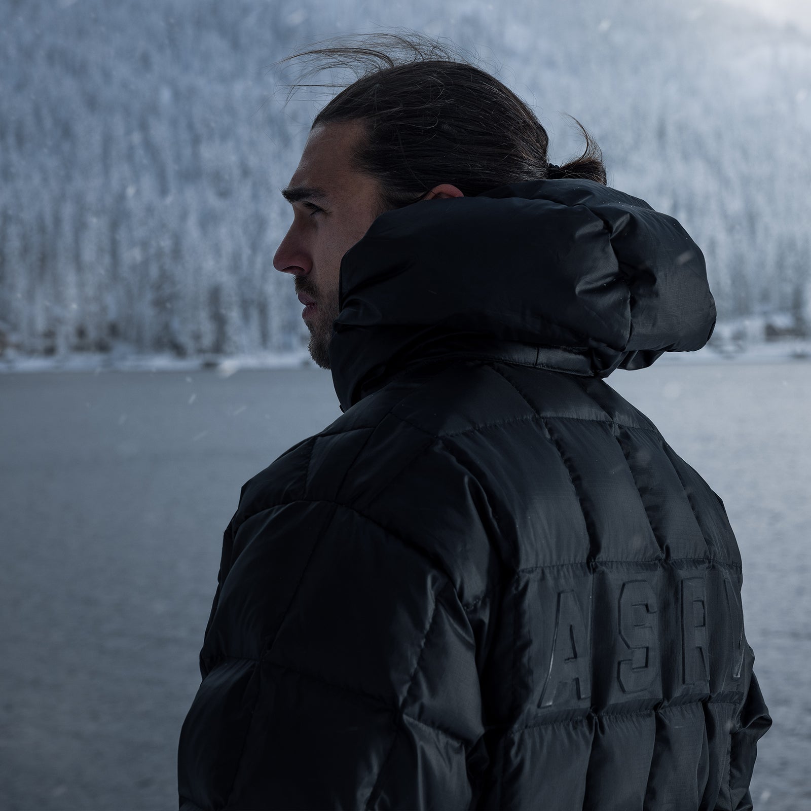 0551. Weather-Ready Down Puffer Jacket Black | ASRV for sale