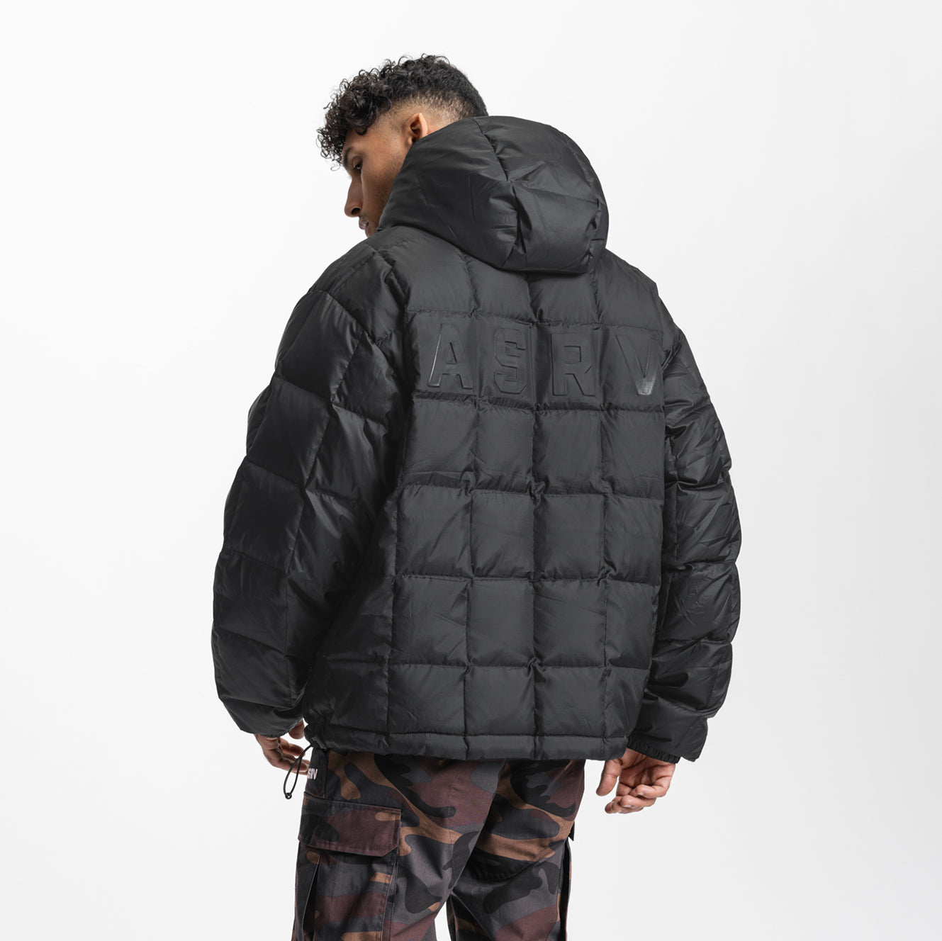0551. Weather-Ready Down Puffer Jacket Black | ASRV for sale