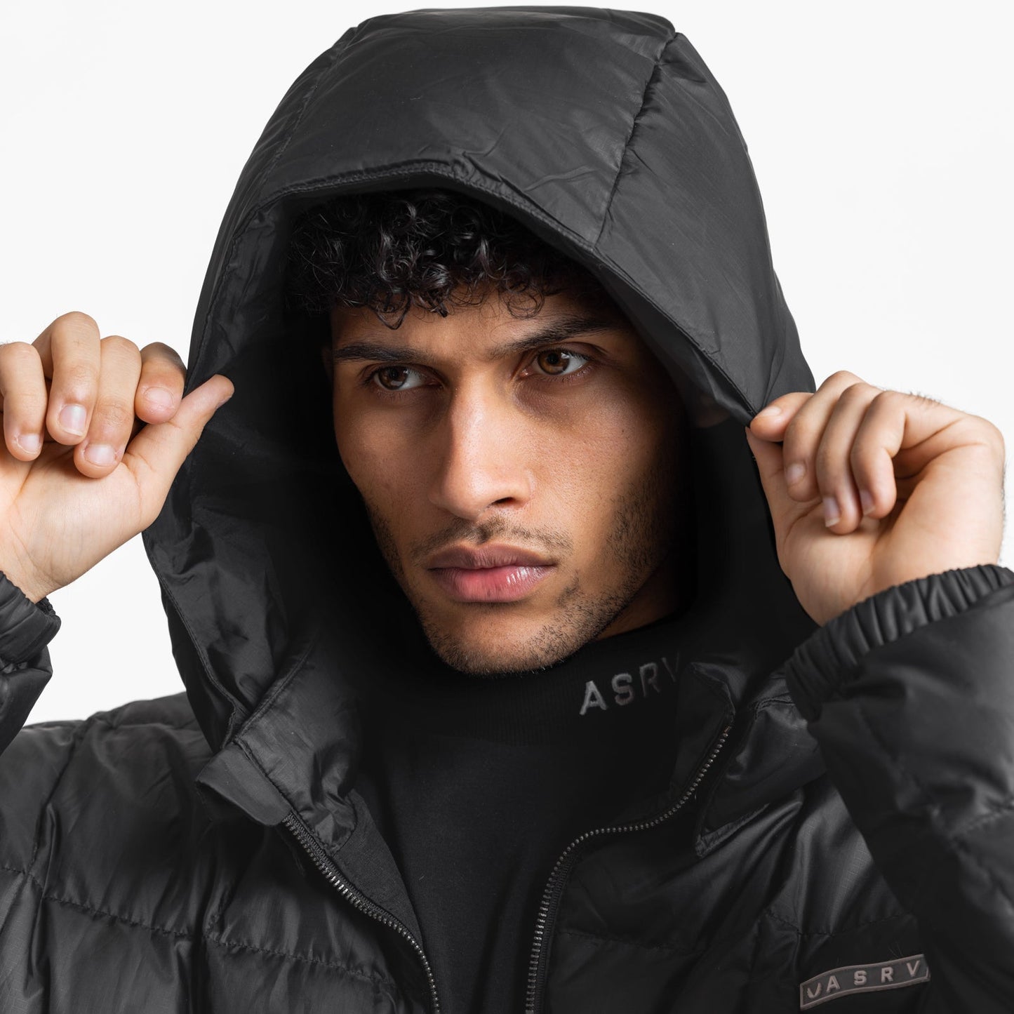 0551. Weather-Ready Down Puffer Jacket Black | ASRV for sale