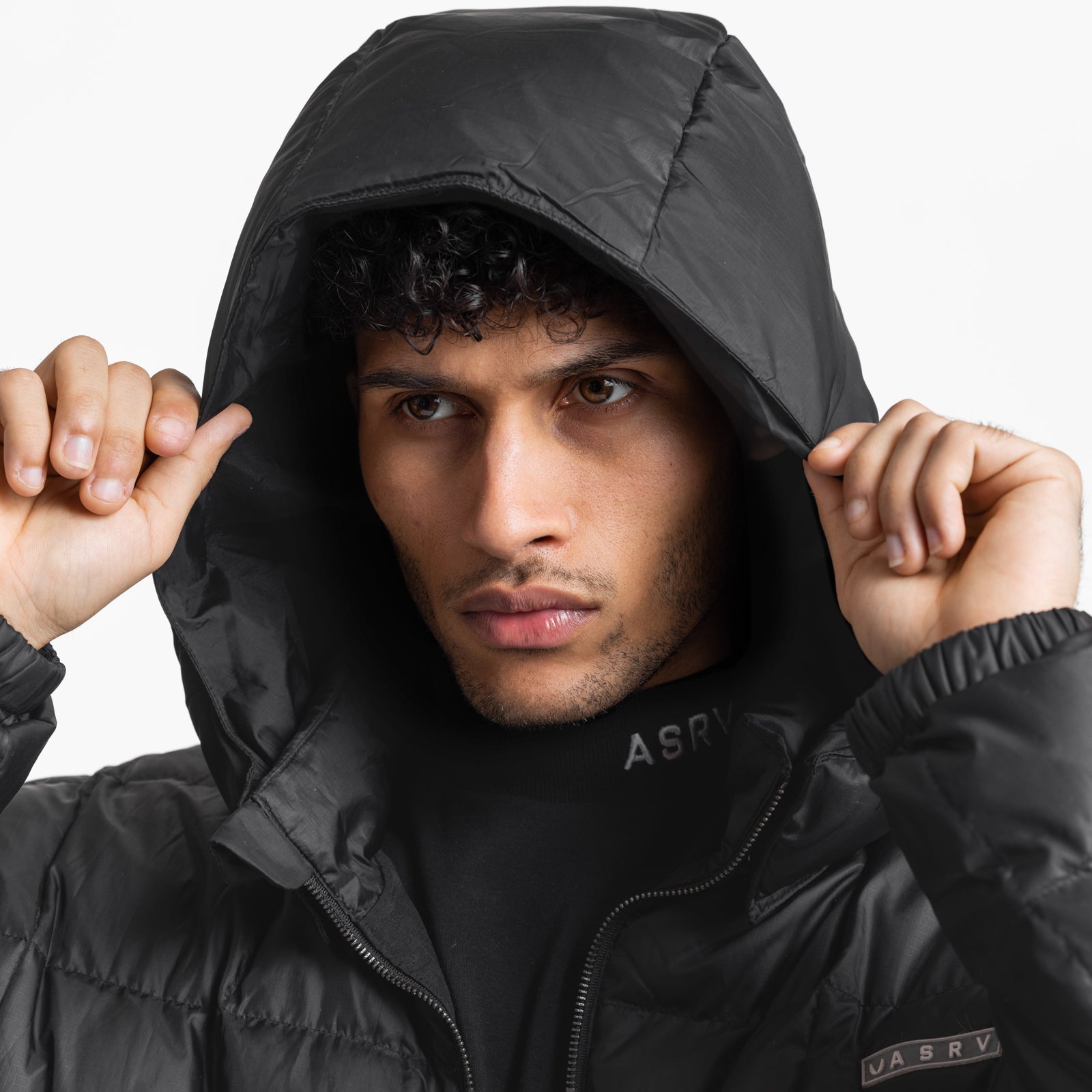 0551. Weather-Ready Down Puffer Jacket Black | ASRV for sale