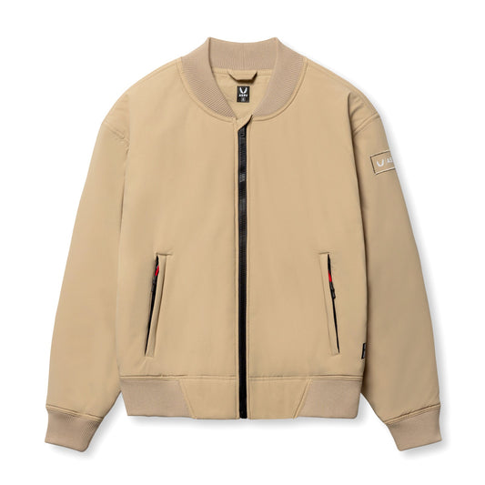 0858. Ripstop Insulated Bomber Jacket Khaki | ASRV discount