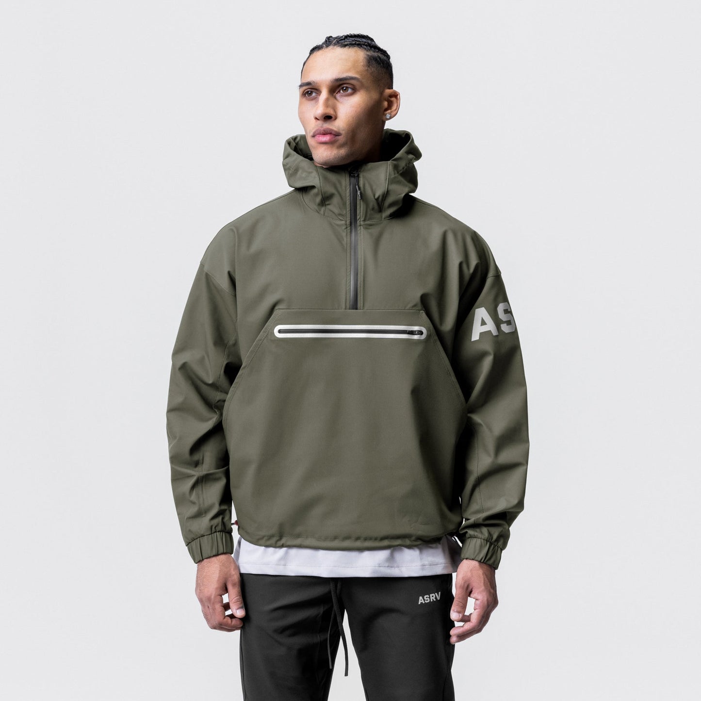 0717. Weather-Ready Anorak Jacket Olive | ASRV Discount
