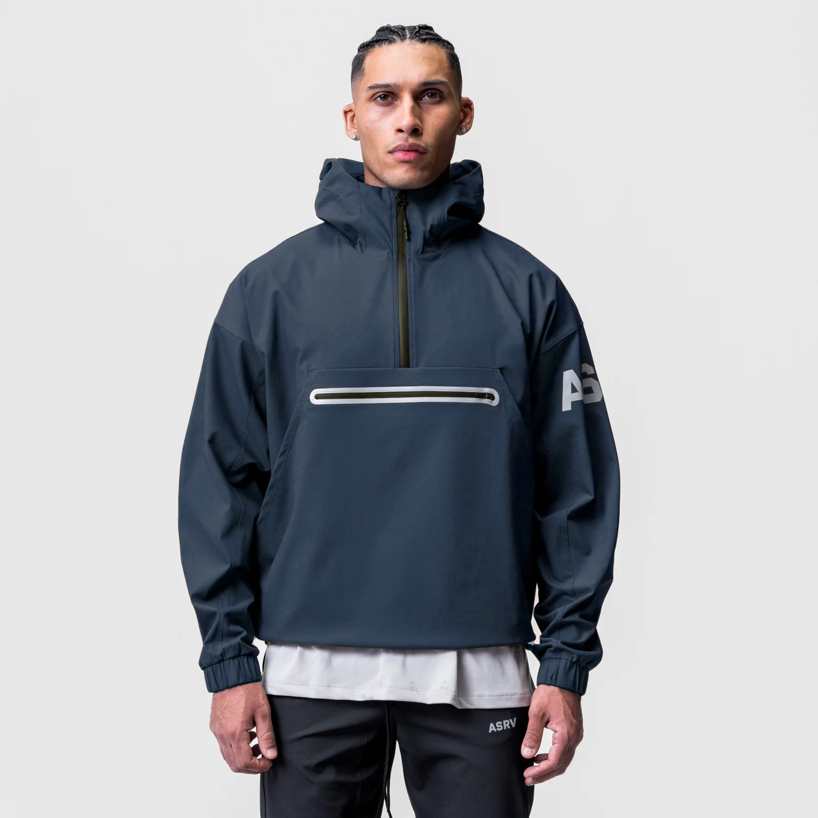 0717. Weather-Ready Anorak Jacket Navy | ASRV near me
