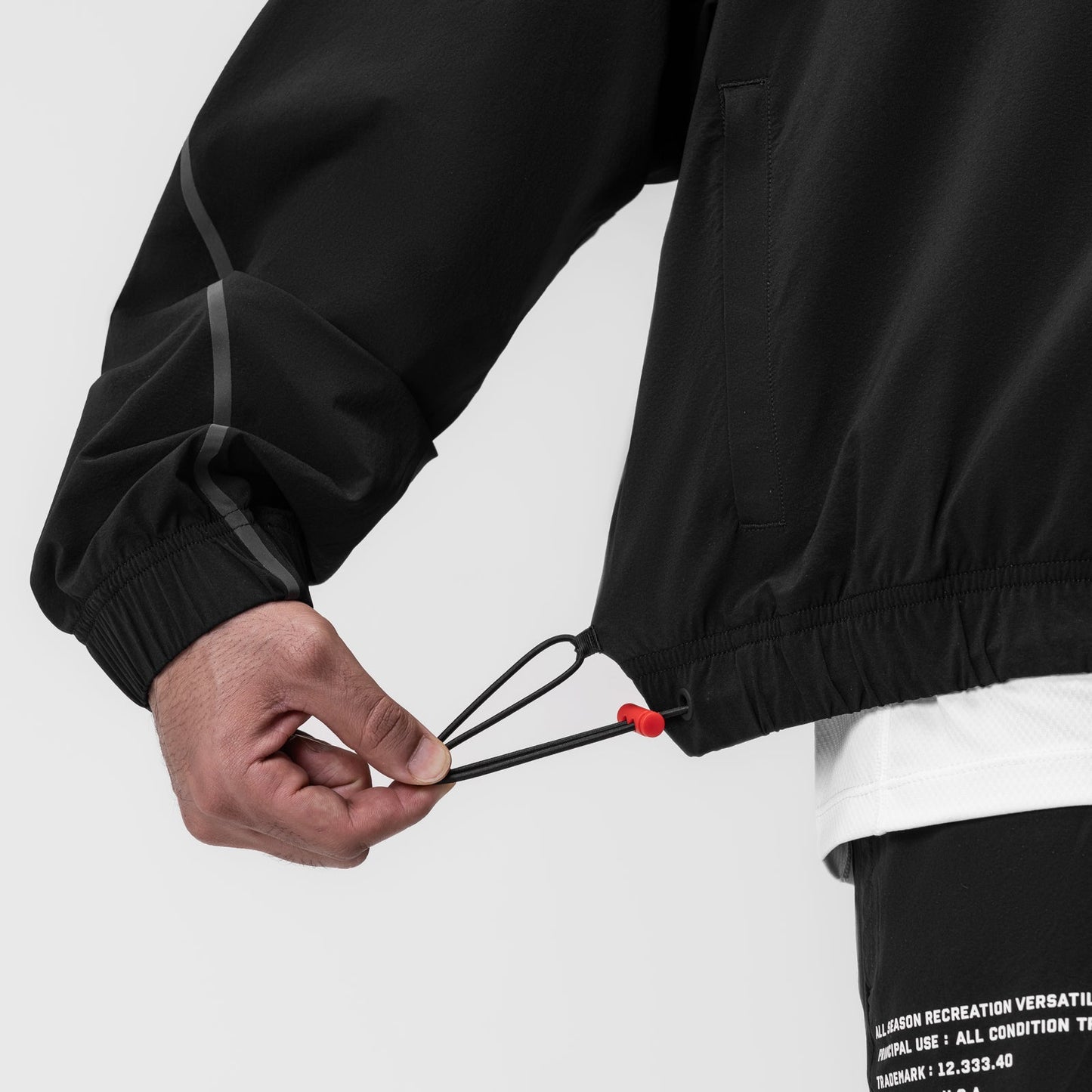 0950. Aerotex™ Track Jacket Black/Black | ASRV for sale