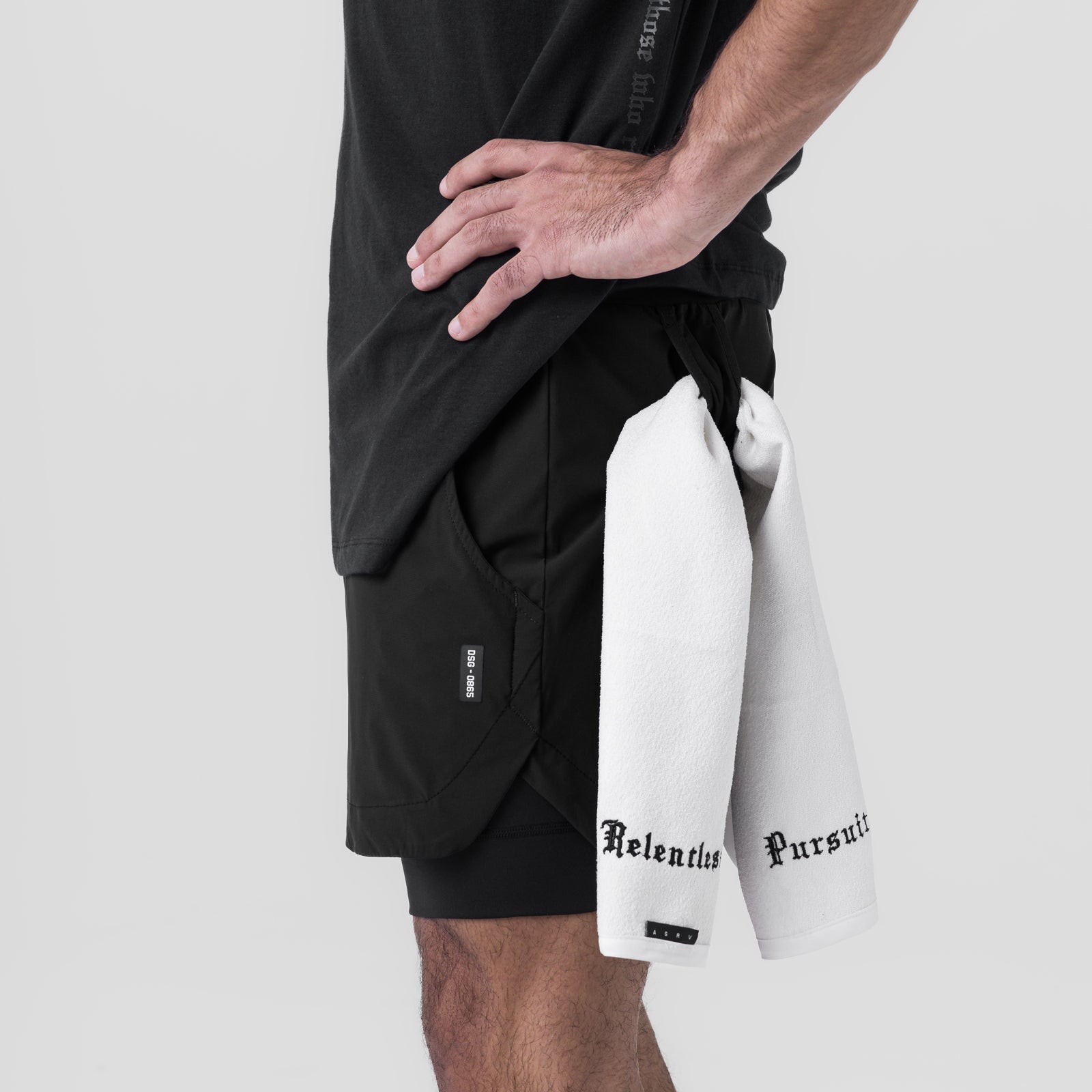 0865. Tetra-Lite® 5" Liner Short Black "Wings"/Black | ASRV Online