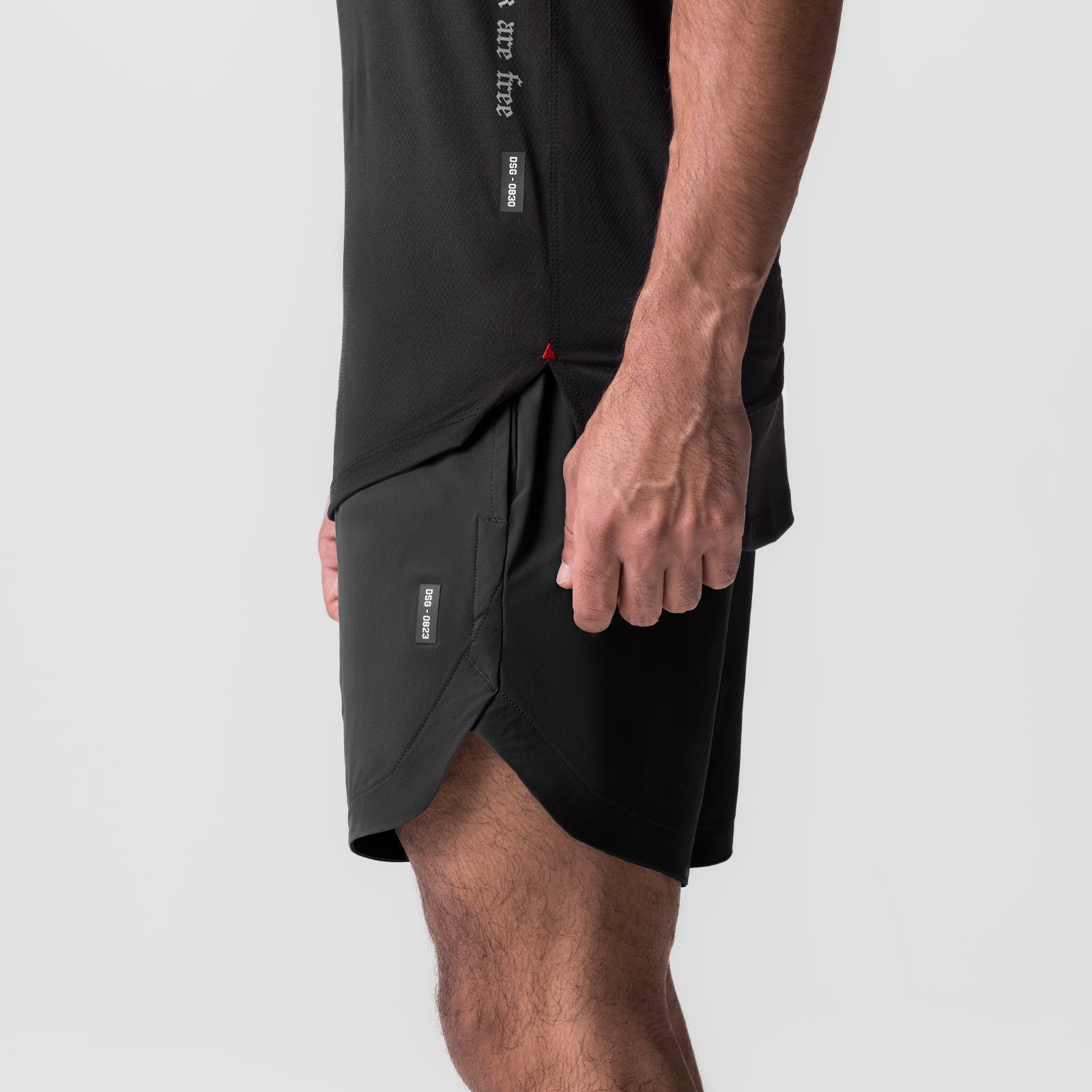 0823. Tetra-Lite® 7" Linerless Short Black "Wings" | ASRV Discount