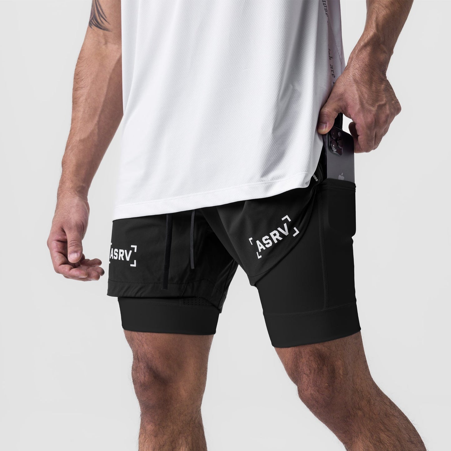 0865. Tetra-Lite® 5" Liner Short Black "Bracket"/Black | ASRV on sale