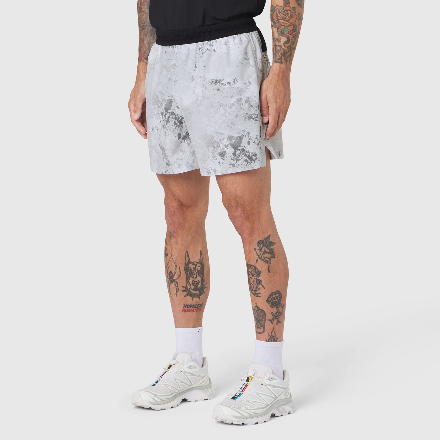 1195. TETRA-LITE® 5" Linerless Training Short Sedona Snow Camo | ASRV US