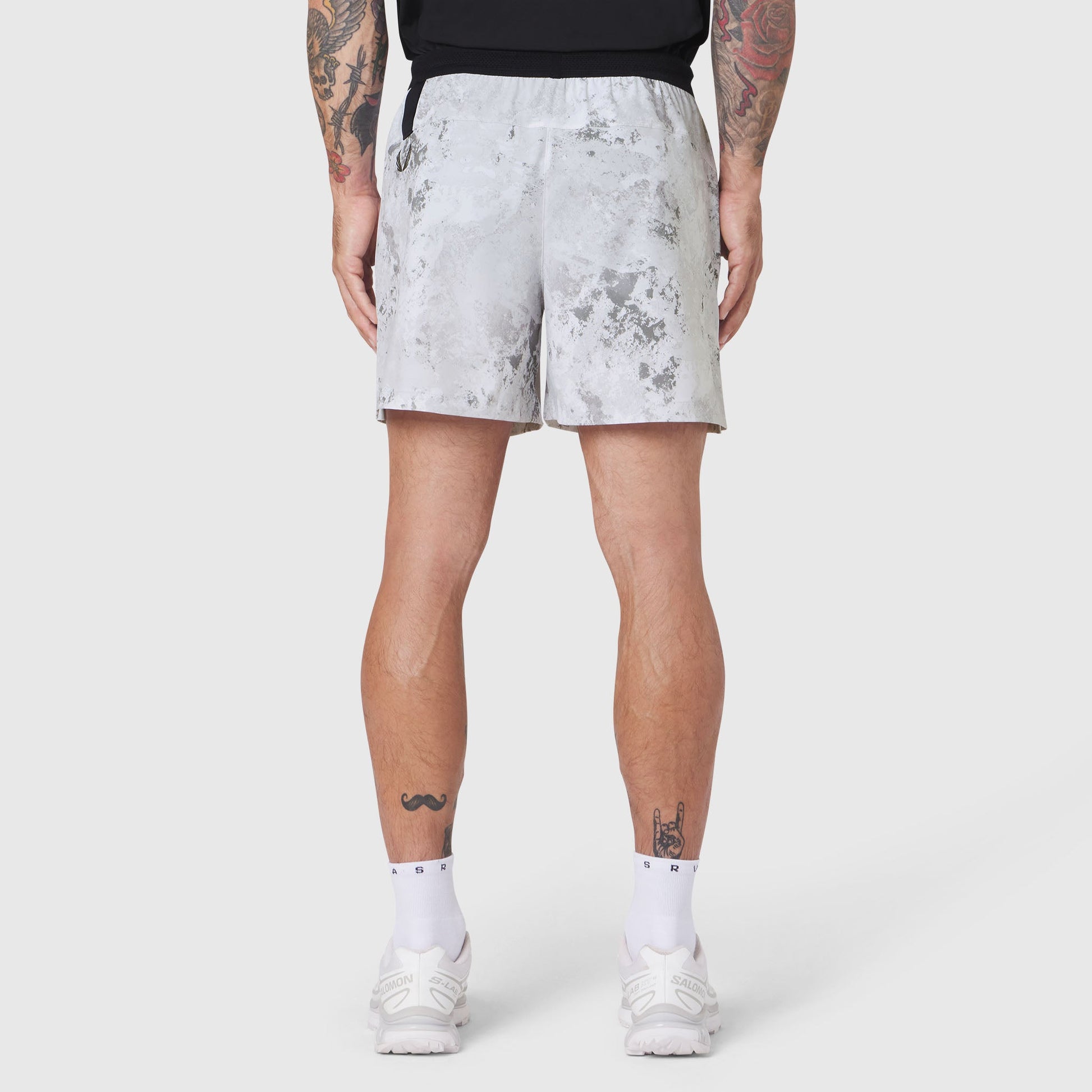 1195. TETRA-LITE® 5" Linerless Training Short Sedona Snow Camo | ASRV US