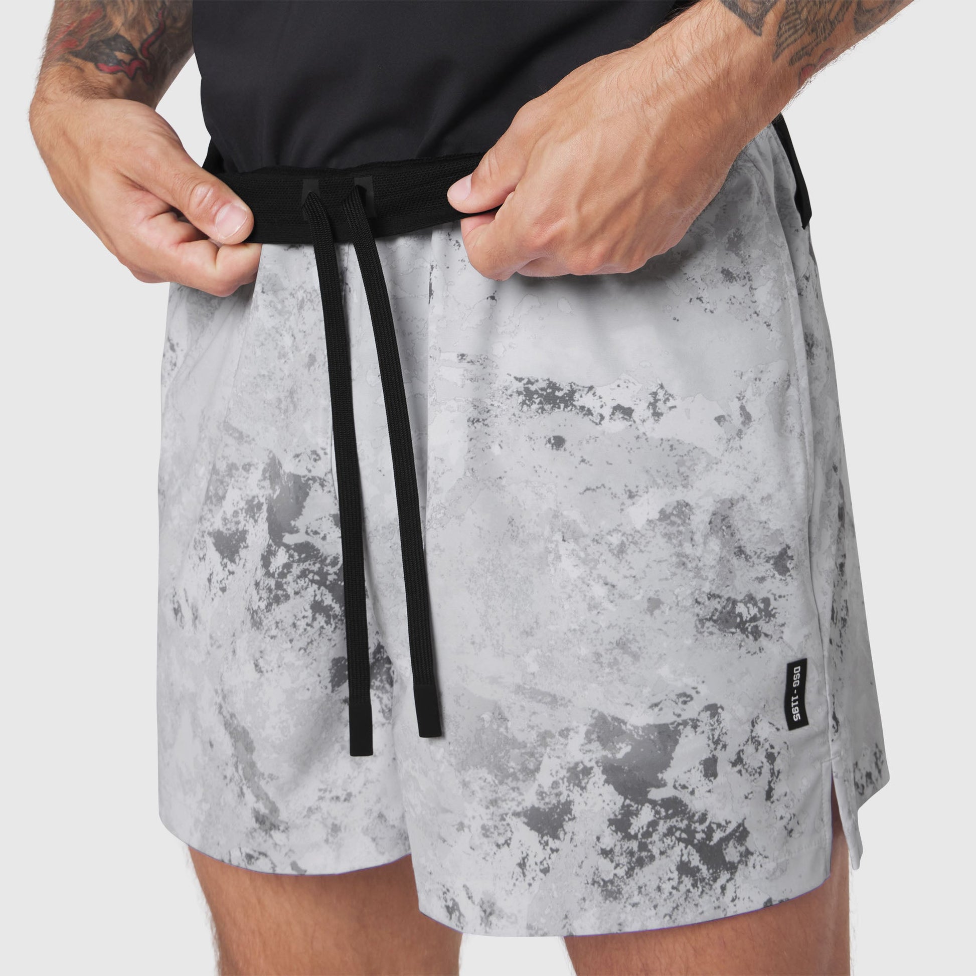 1195. TETRA-LITE® 5" Linerless Training Short Sedona Snow Camo | ASRV US