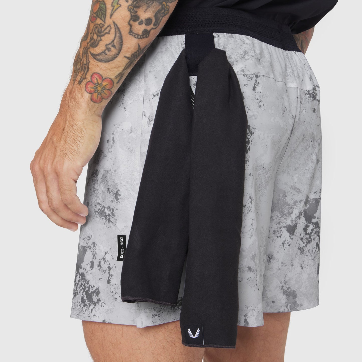 1195. TETRA-LITE® 5" Linerless Training Short Sedona Snow Camo | ASRV US