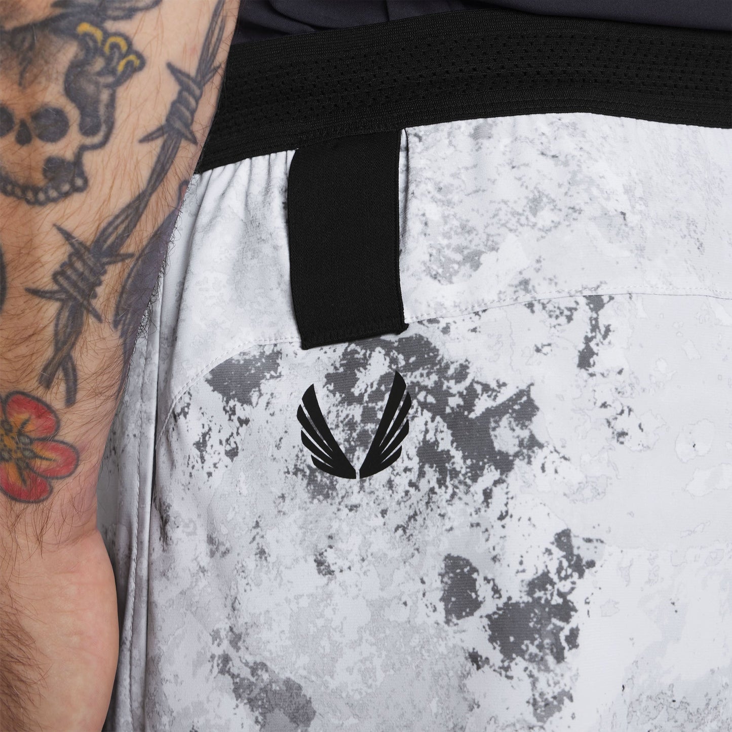 1195. TETRA-LITE® 5" Linerless Training Short Sedona Snow Camo | ASRV US