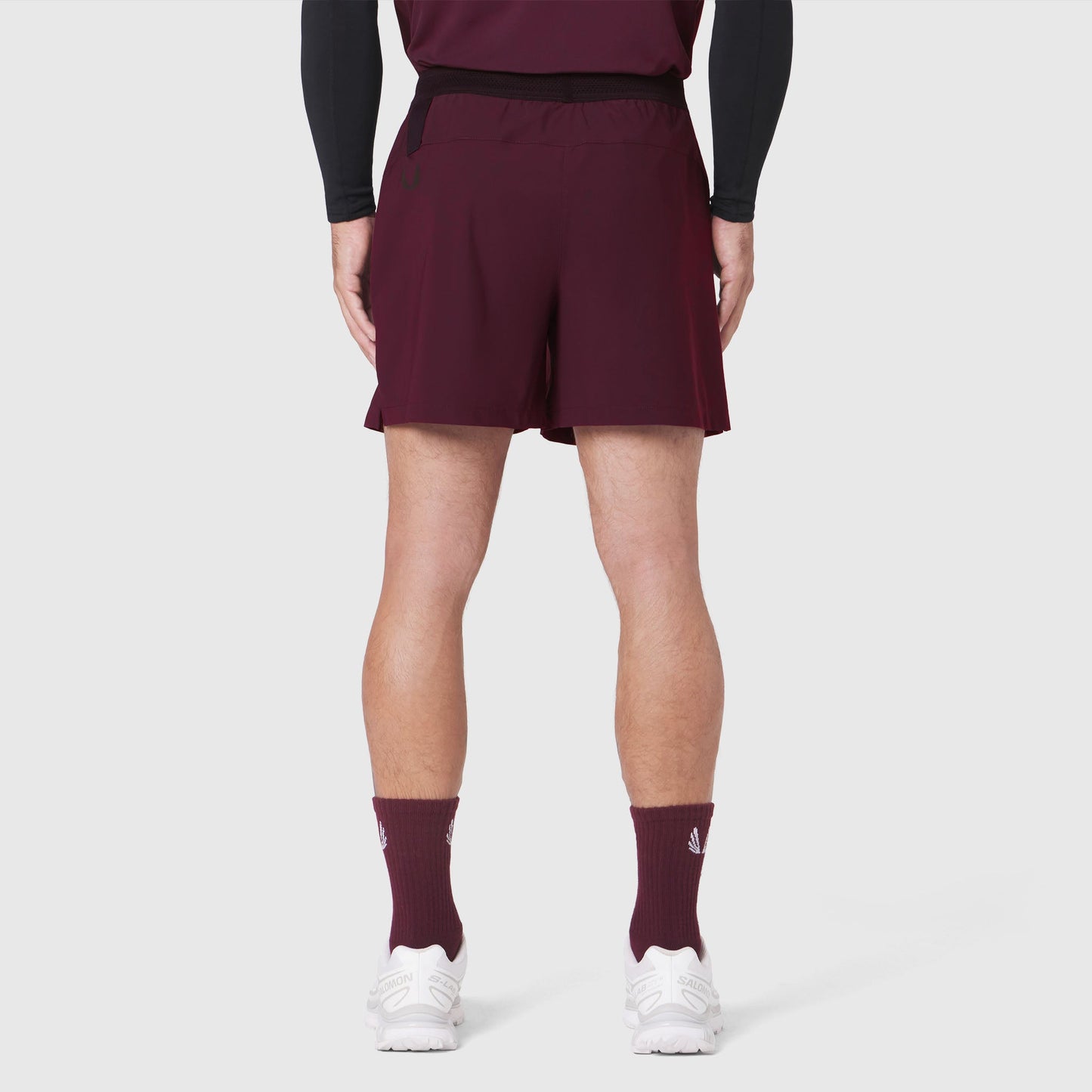 1195. TETRA-LITE® 5" Linerless Training Short Merlot | ASRV on sale