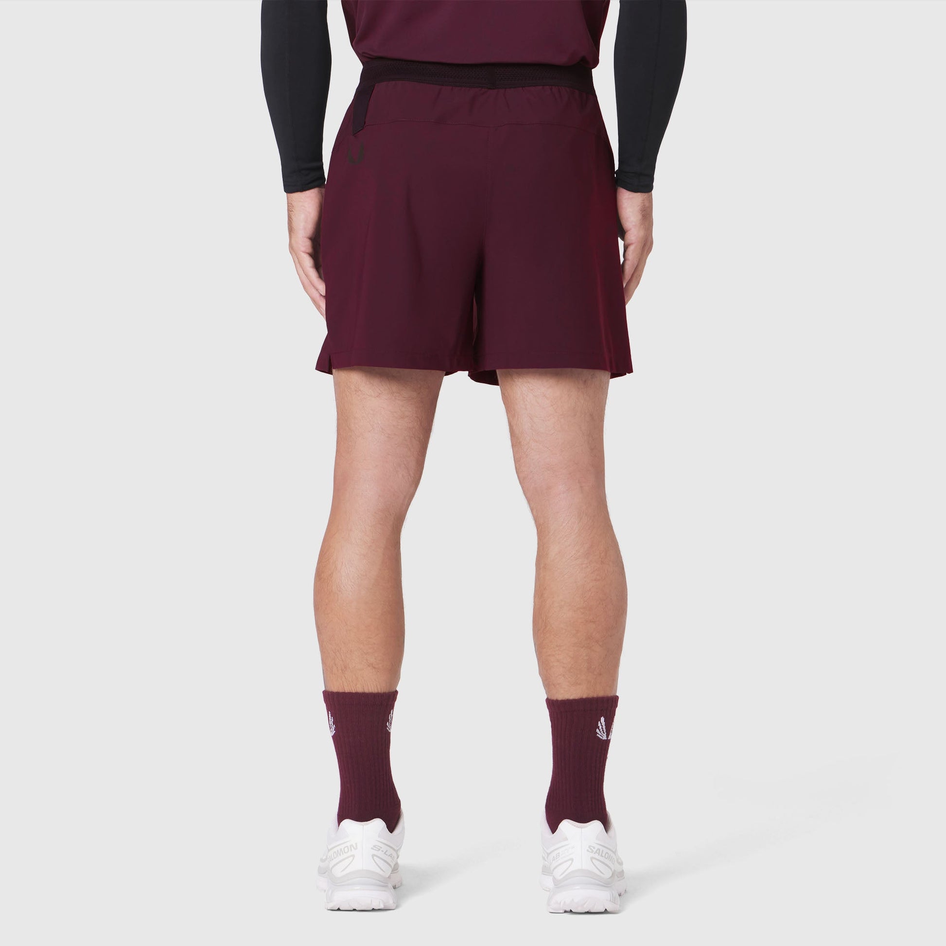 1195. TETRA-LITE® 5" Linerless Training Short Merlot | ASRV on sale