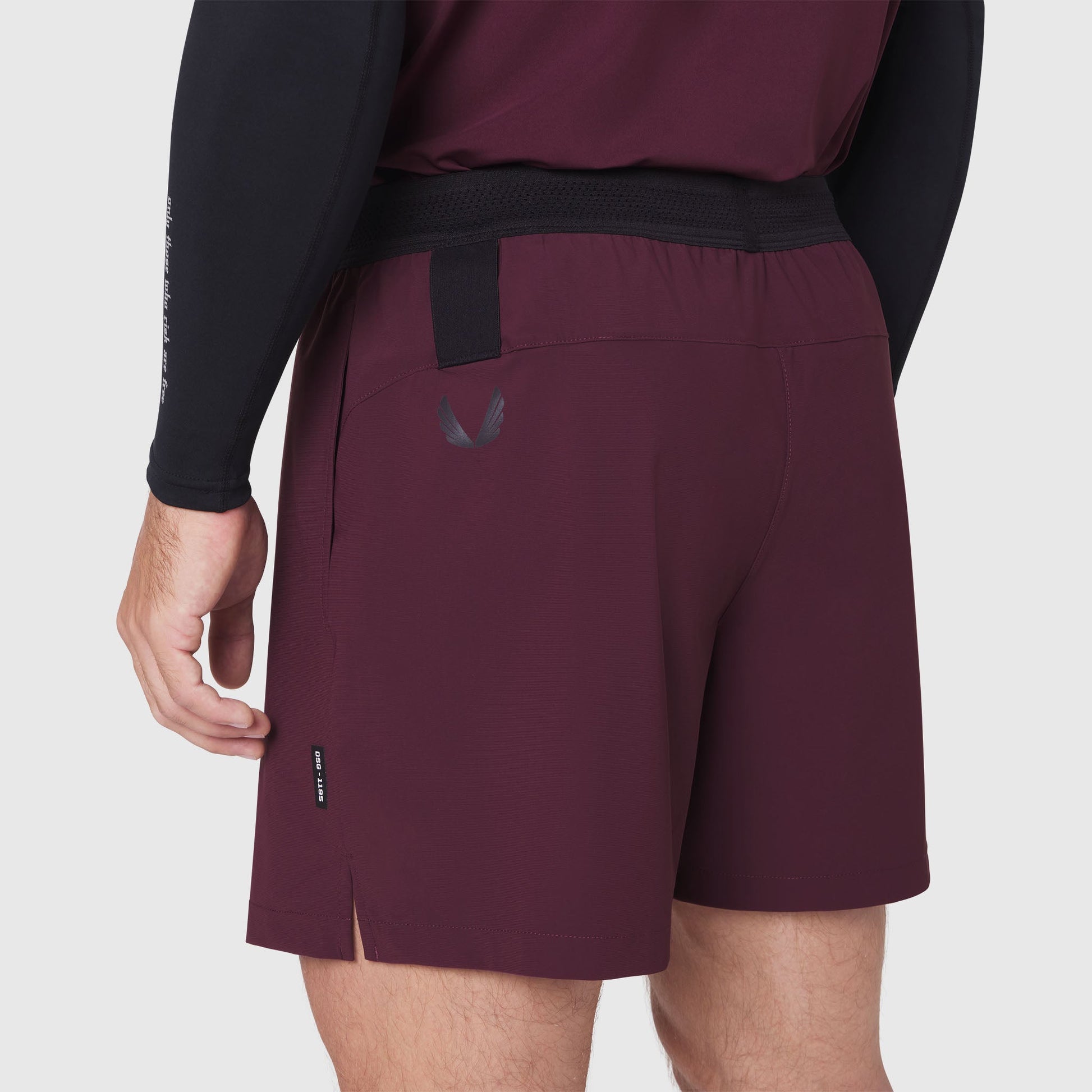 1195. TETRA-LITE® 5" Linerless Training Short Merlot | ASRV on sale