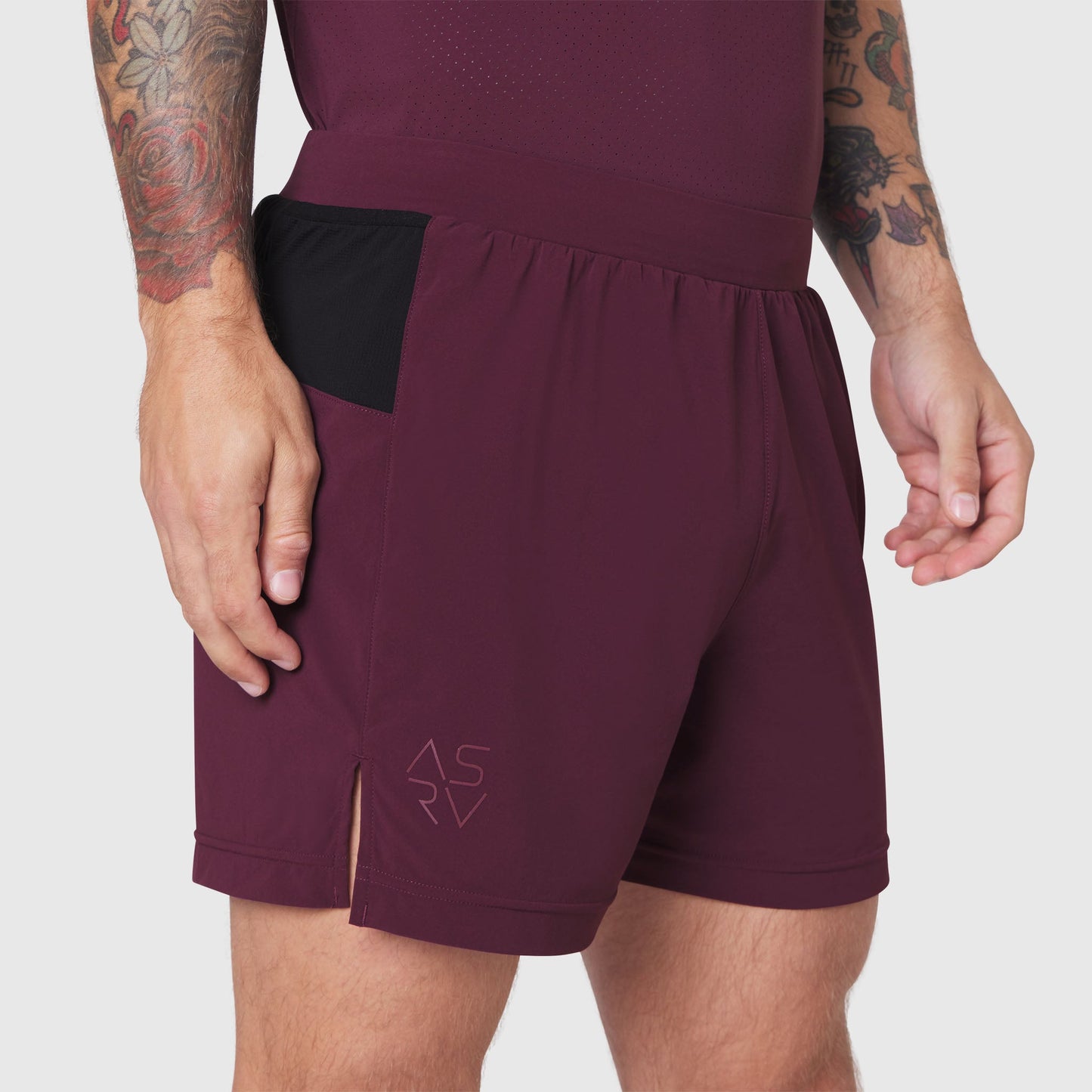 1194. Aerotex™ Distance Run Short Merlot | ASRV Online