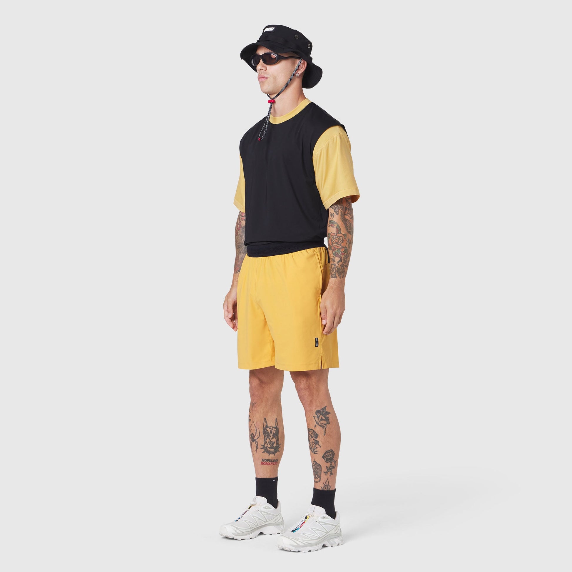 1196. TETRA-LITE® 7" Linerless Training Short Amber | ASRV US