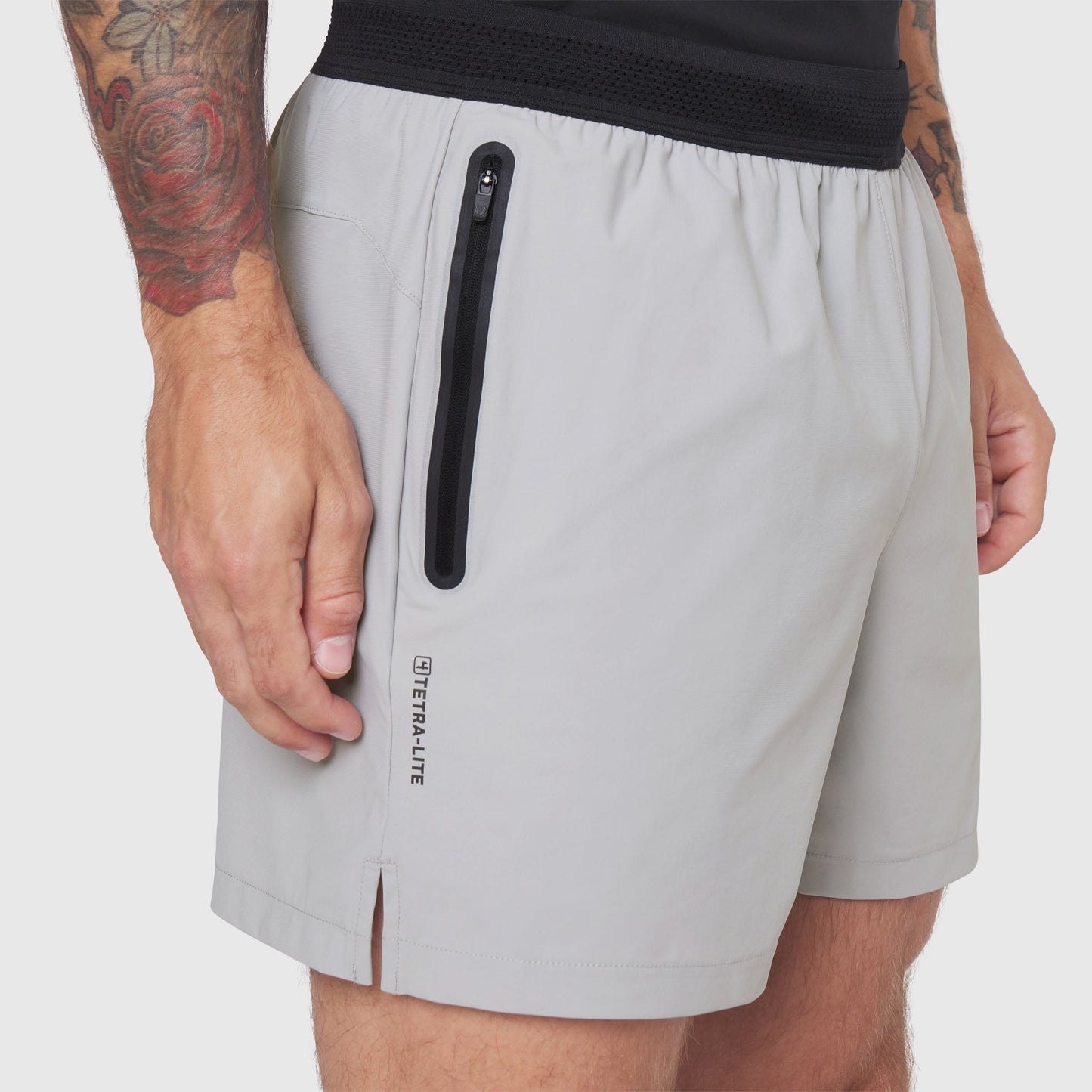 1195. TETRA-LITE® 5" Linerless Training Short Slate Grey | ASRV sale