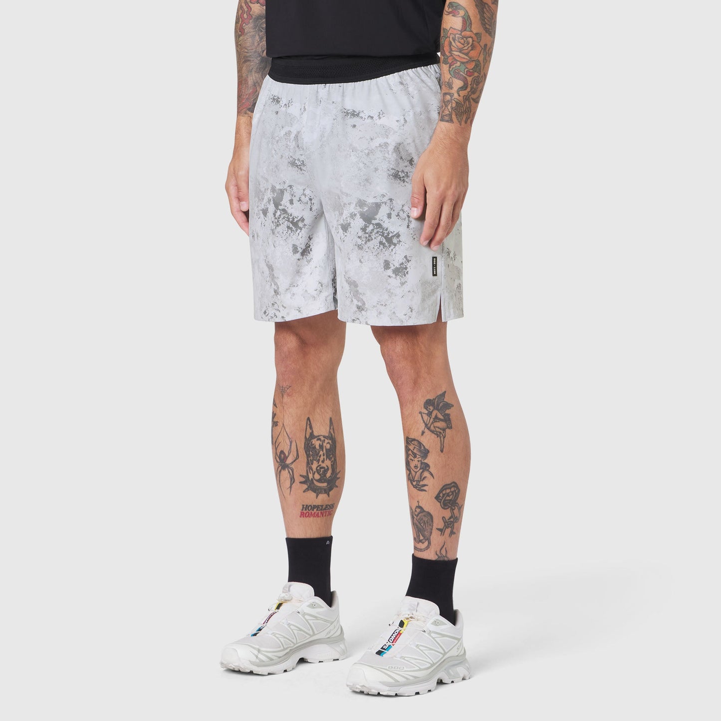 1196. TETRA-LITE® 7" Linerless Training Short Sedona Snow Camo | ASRV on sale