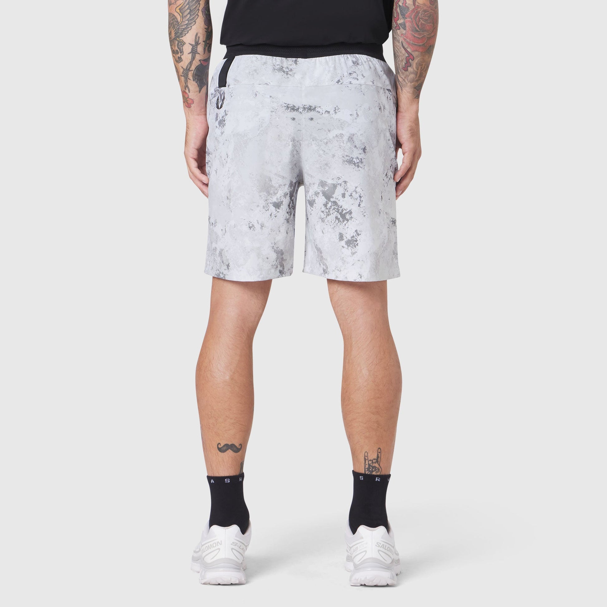 1196. TETRA-LITE® 7" Linerless Training Short Sedona Snow Camo | ASRV on sale