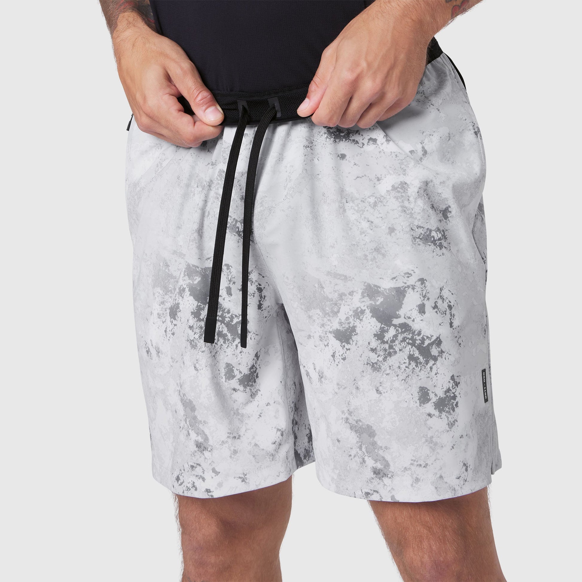 1196. TETRA-LITE® 7" Linerless Training Short Sedona Snow Camo | ASRV on sale