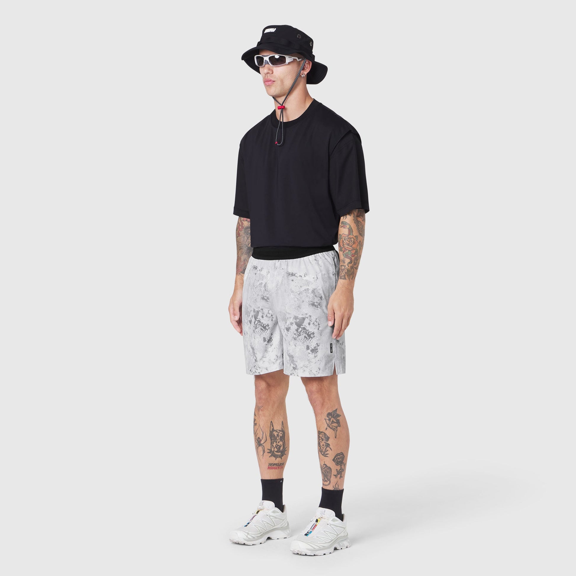 1196. TETRA-LITE® 7" Linerless Training Short Sedona Snow Camo | ASRV on sale