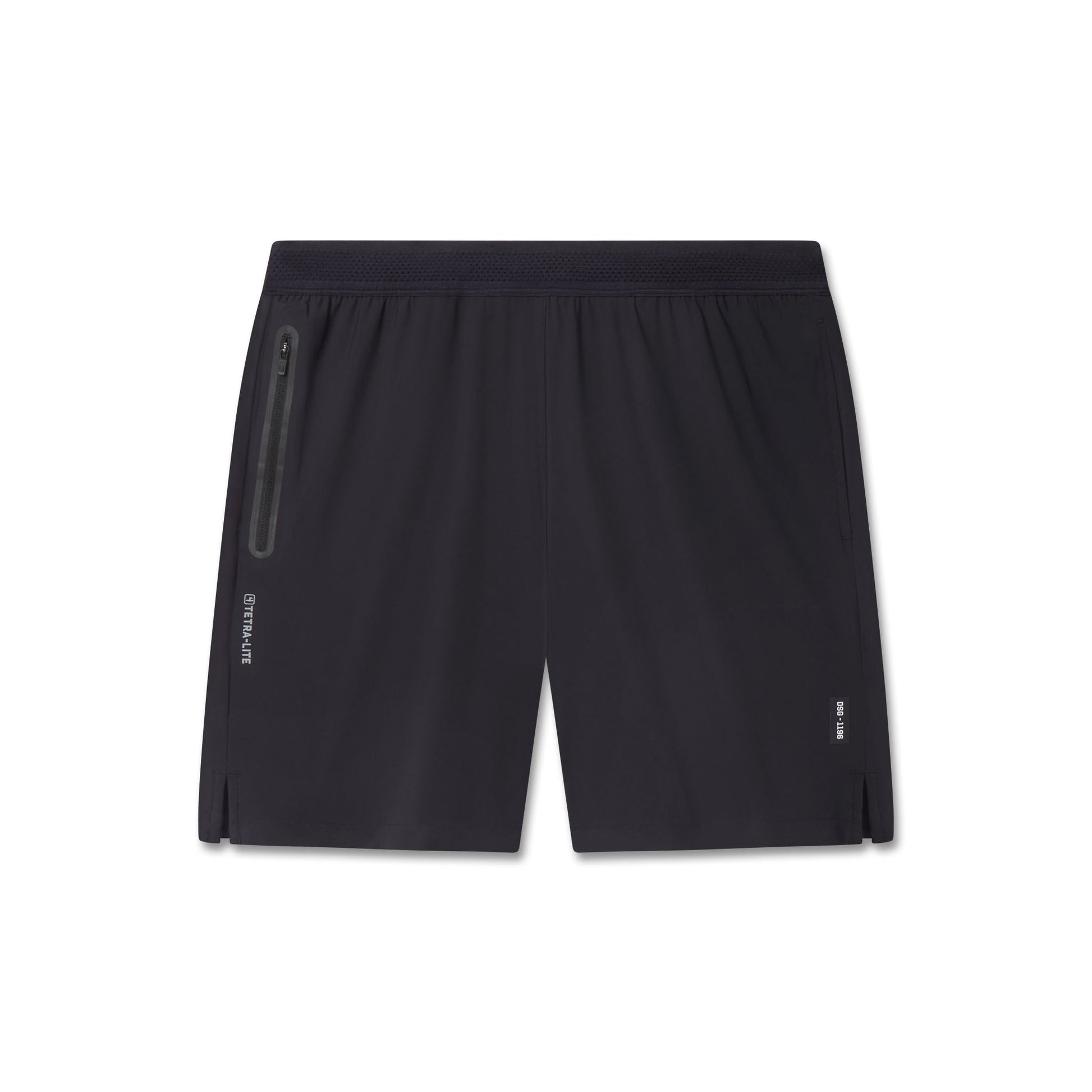 1196. TETRA-LITE® 7" Linerless Training Short Black | ASRV Online