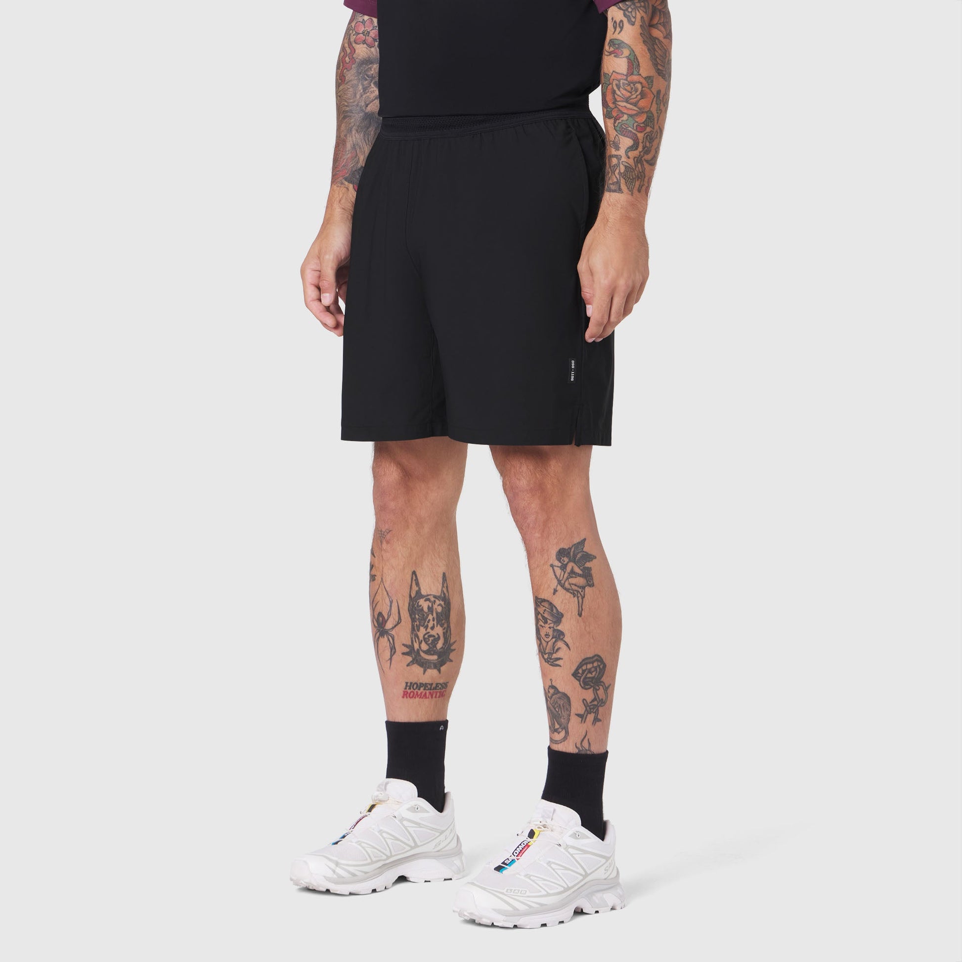 1196. TETRA-LITE® 7" Linerless Training Short Black | ASRV Online