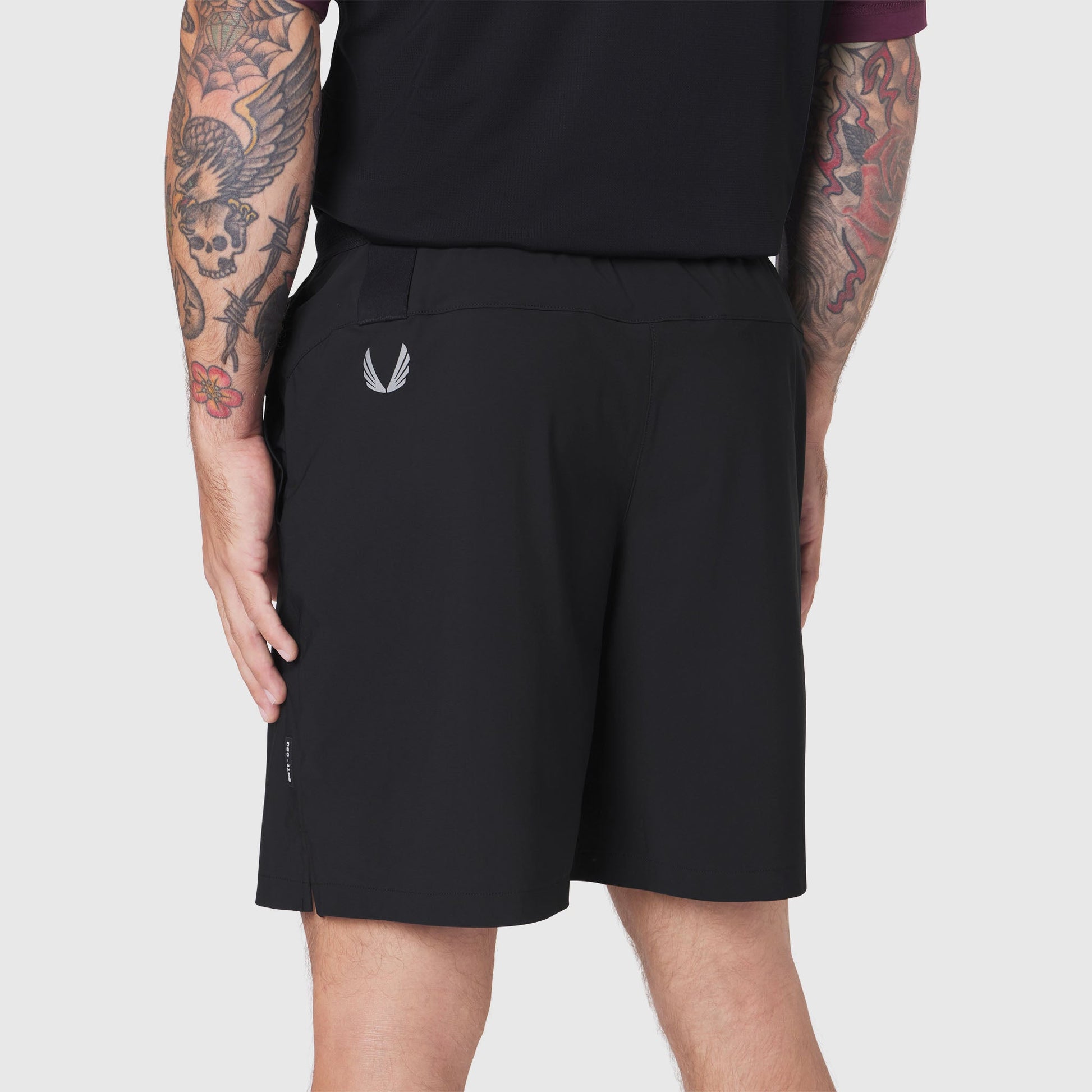 1196. TETRA-LITE® 7" Linerless Training Short Black | ASRV Online