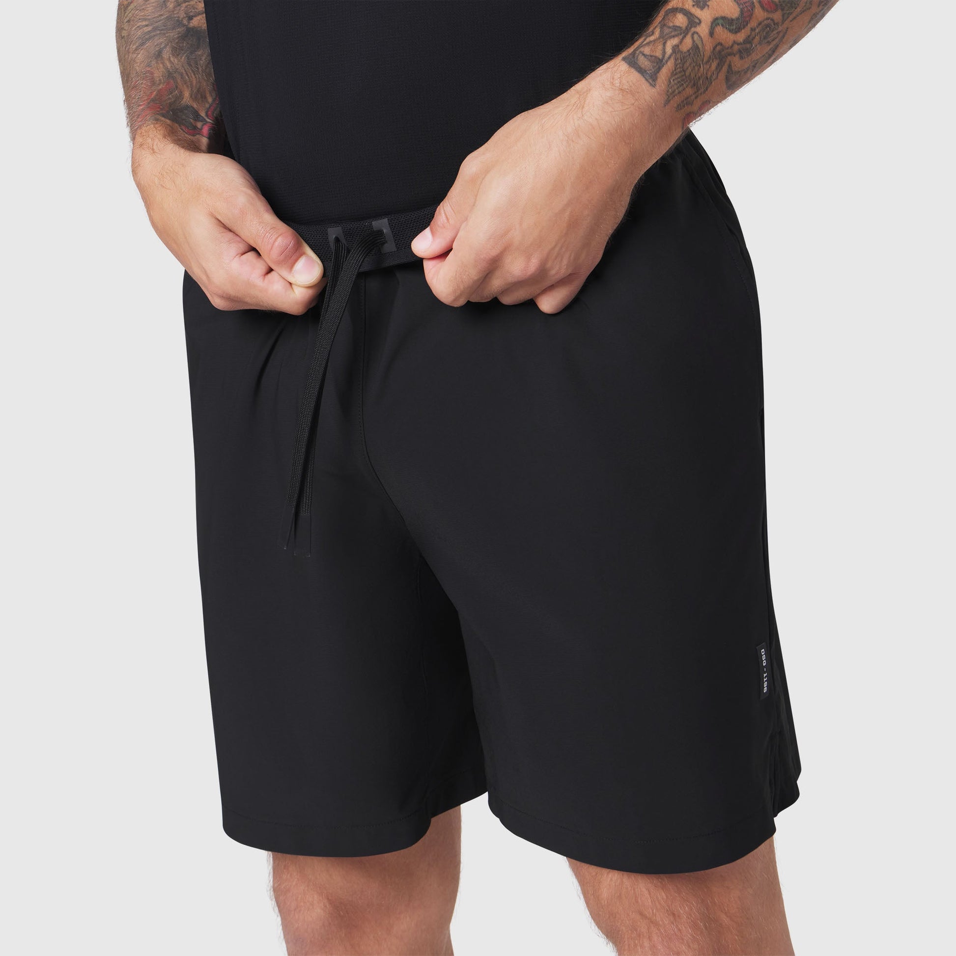 1196. TETRA-LITE® 7" Linerless Training Short Black | ASRV Online