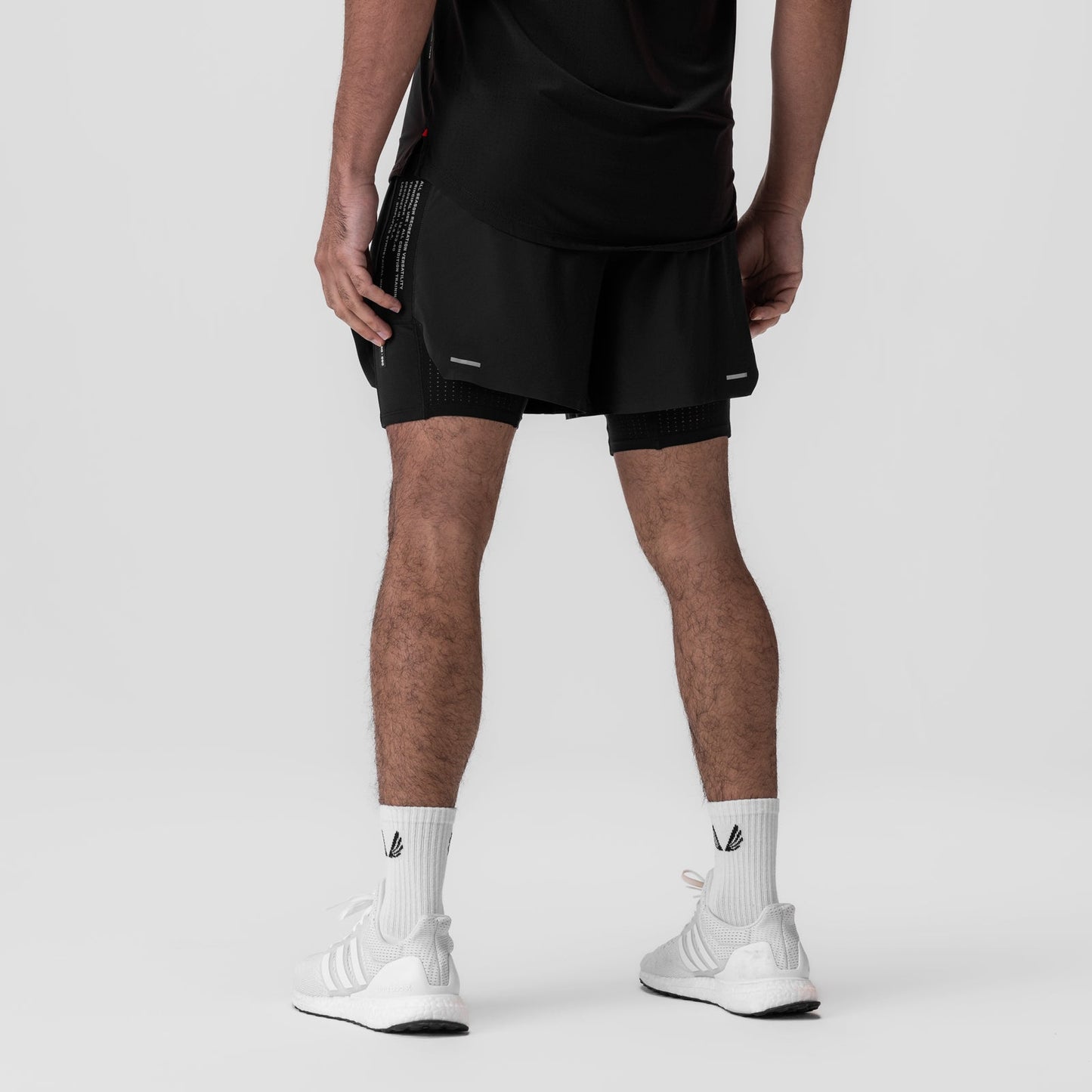 0953. Aerotex™ Hybrid Liner Short Black/Black | ASRV for sale