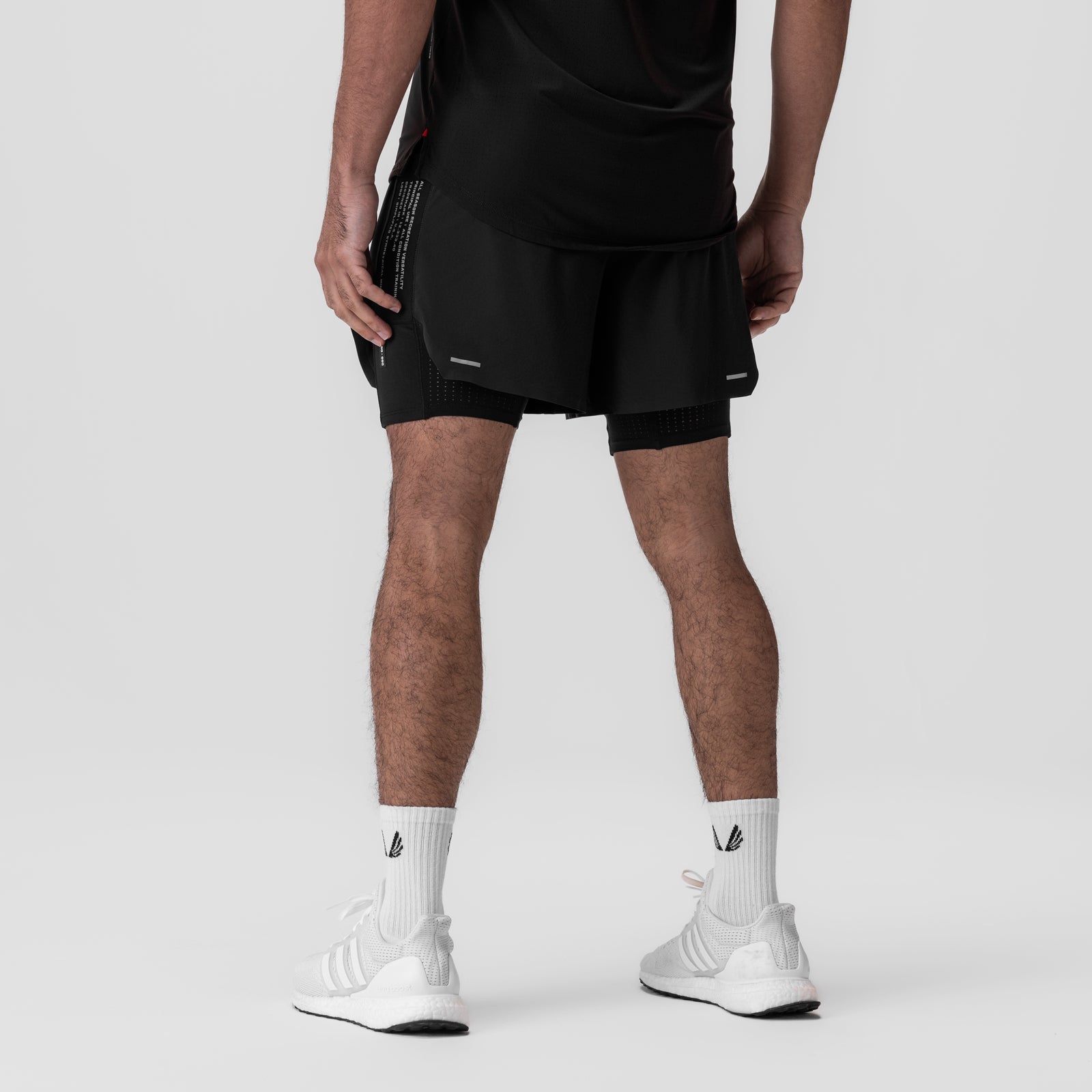 0953. Aerotex™ Hybrid Liner Short Black/Black | ASRV for sale