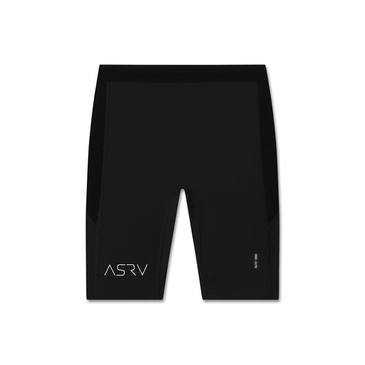 1170. Lycra® Ribbed Run Half-Tight Black | ASRV discount