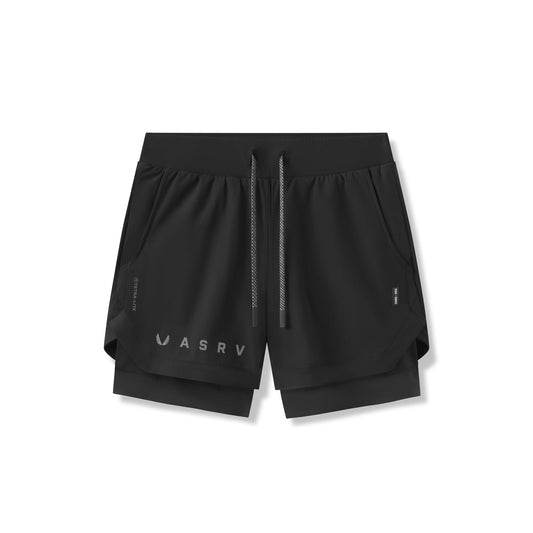 0865. Tetra-Lite® 5" Liner Short Black "Reflective Classic" | ASRV Online