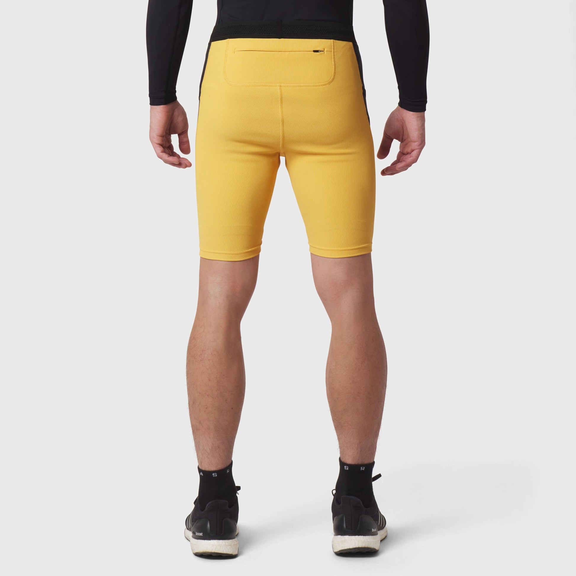 1170. Lycra® Ribbed Run Half-Tight Amber | ASRV on sale