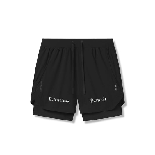 0865. Tetra-Lite® 5" Liner Short Black "RP"/Black | ASRV for sale