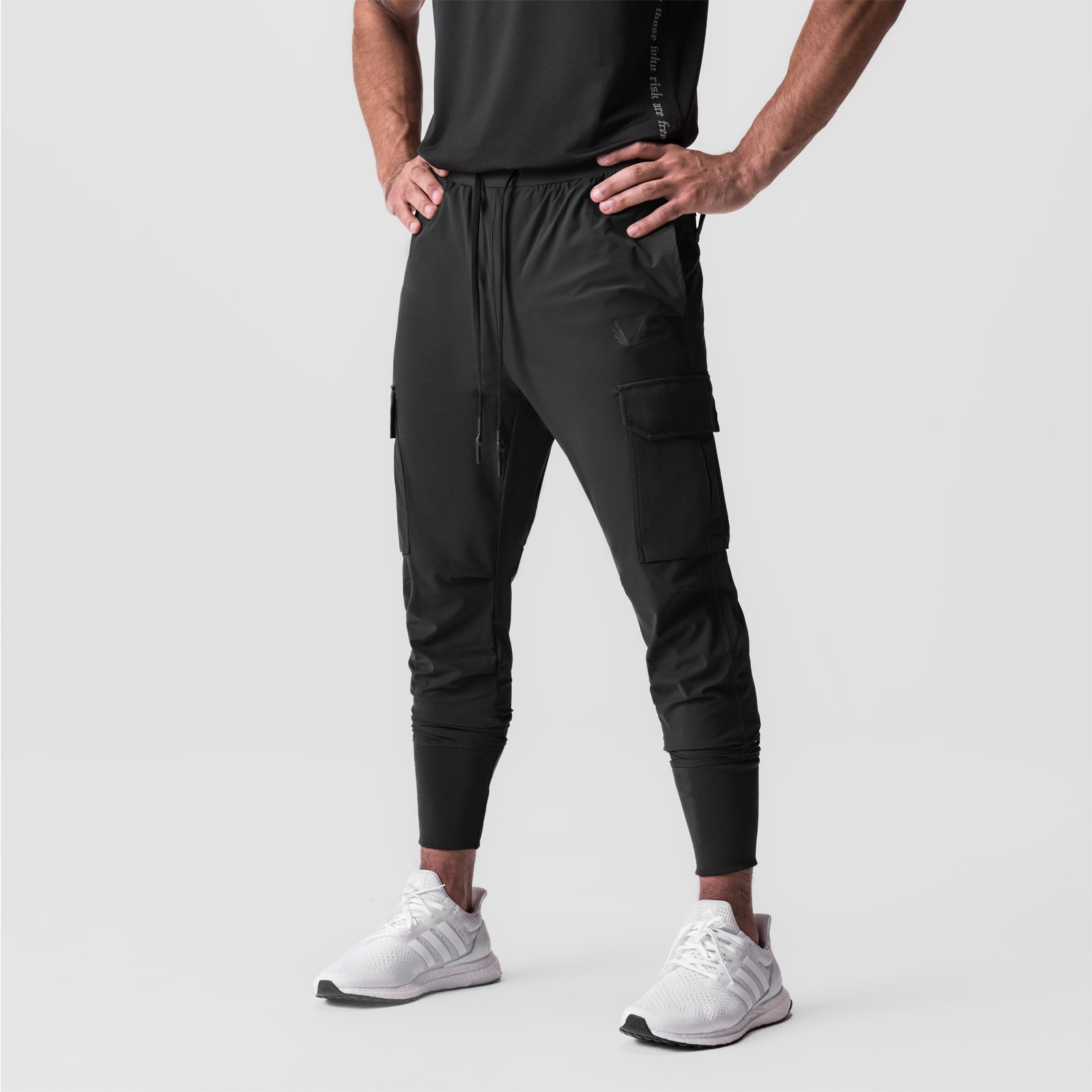 0825. Tetra-Lite® Cargo High Rib Jogger Black | ASRV discount