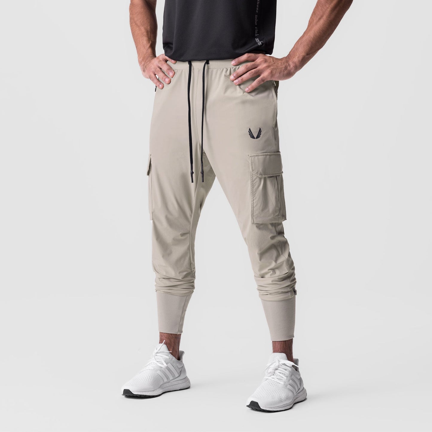 0825. Tetra-Lite® Cargo High Rib Jogger Sand Smoke | ASRV US